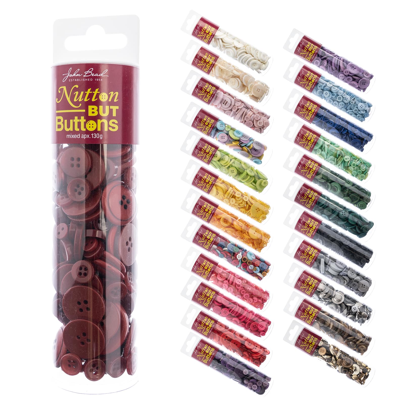 John Bead Nutton but Buttons Mixed Collection