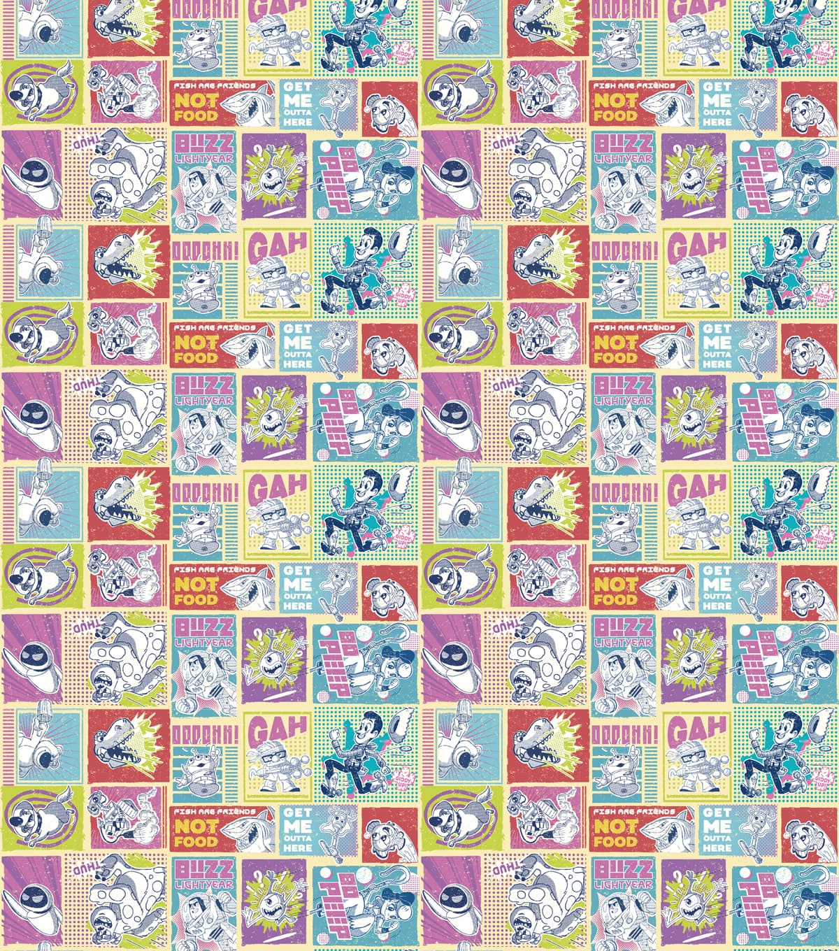 Disney&#xAE; Pixar Mashup Fabric