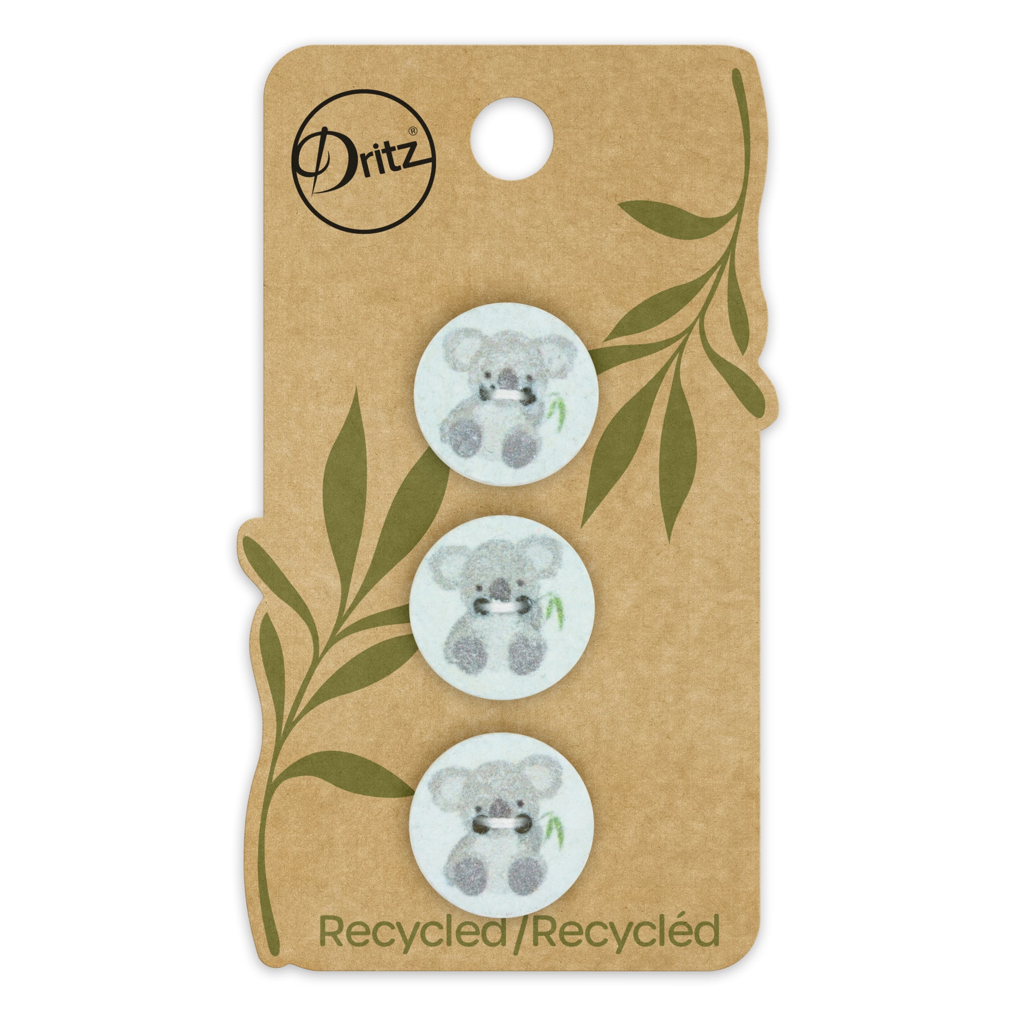Dritz® 18mm Recycled Cotton Koala Button