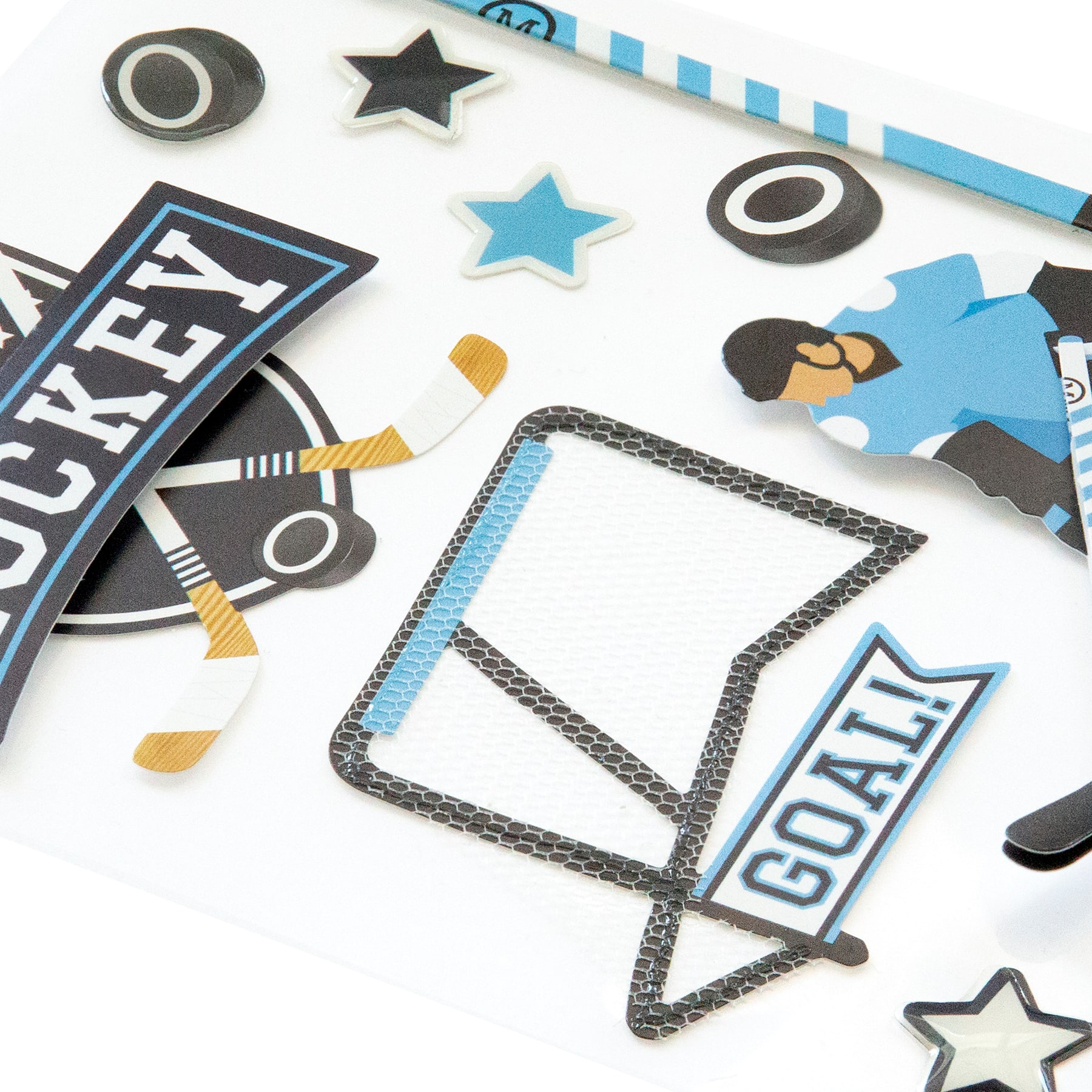 Hockey Chipboard Stickers by Recollections™