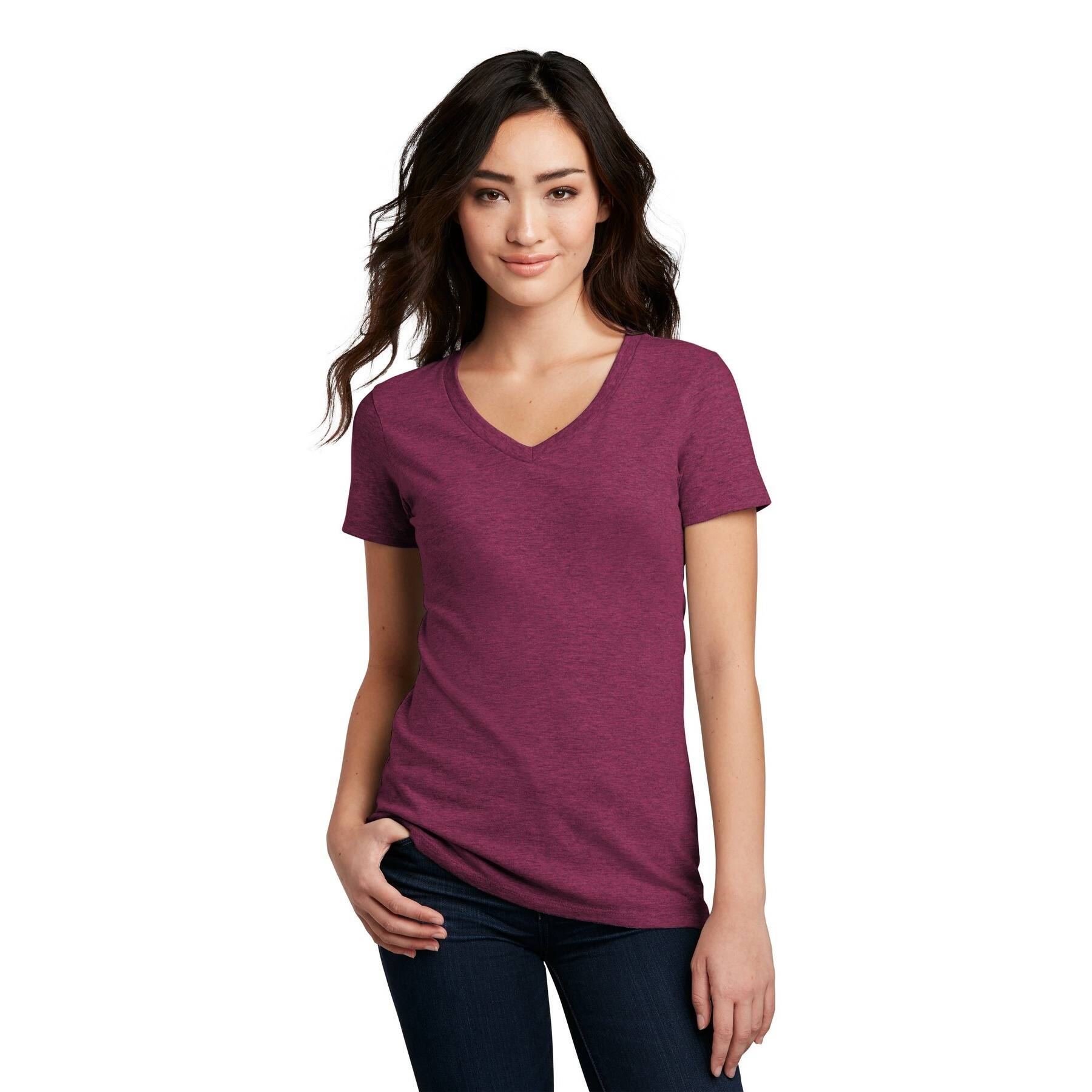 District® Women's Perfect Blend® V-Neck T-Shirt