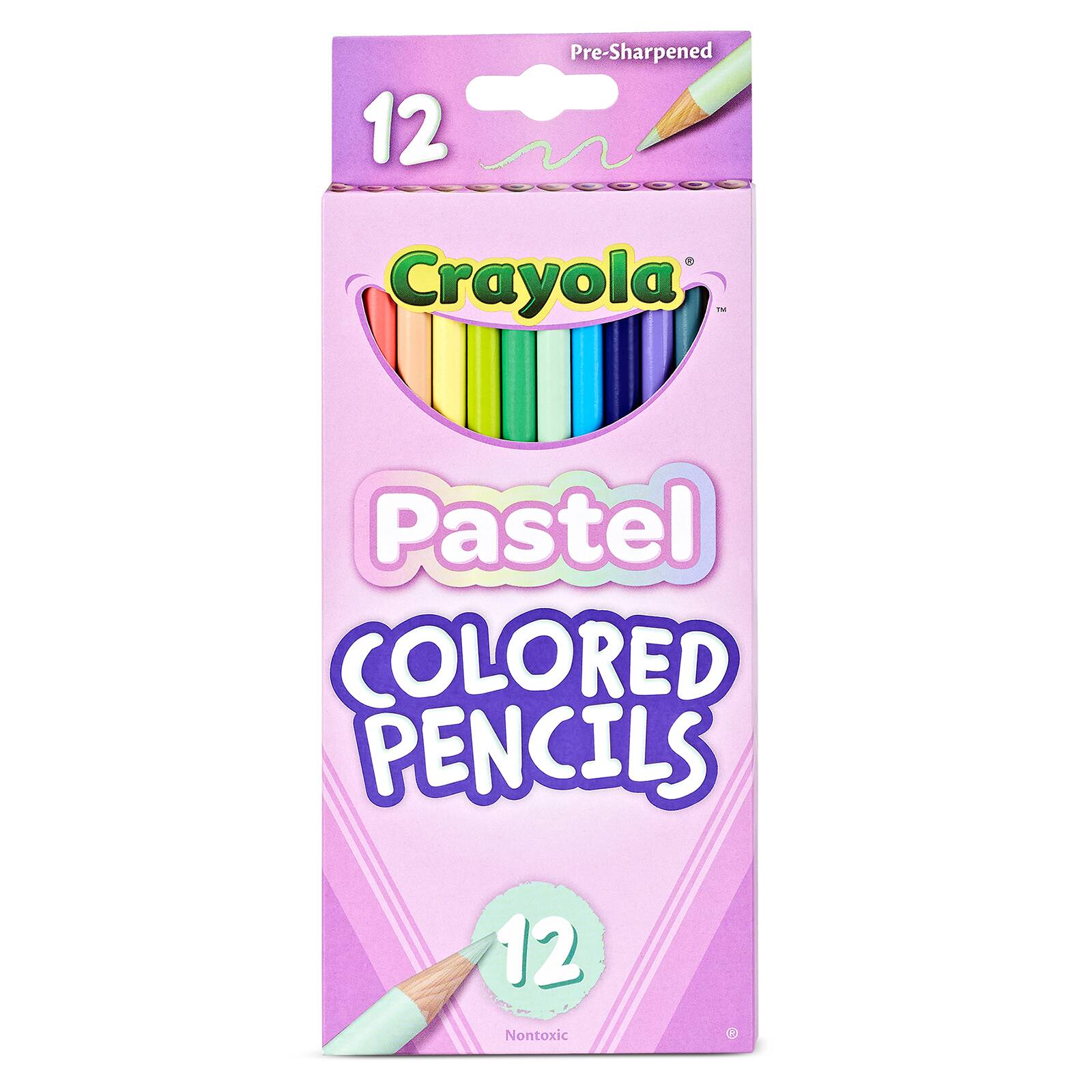 Crayola® Pastel Colored Pencils, 12 Packs of 12