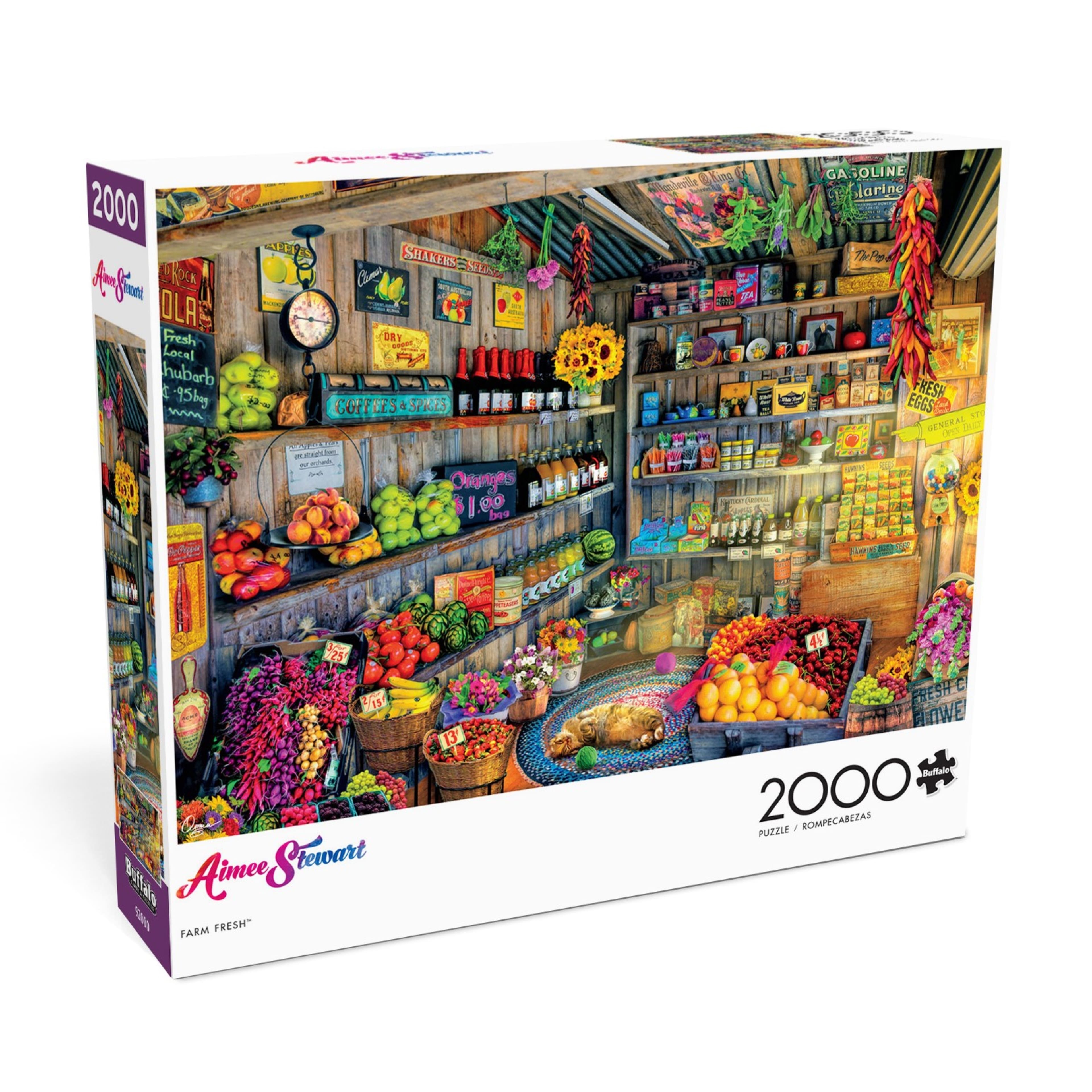 Assorted Art & Photo 2,000 Piece Puzzle