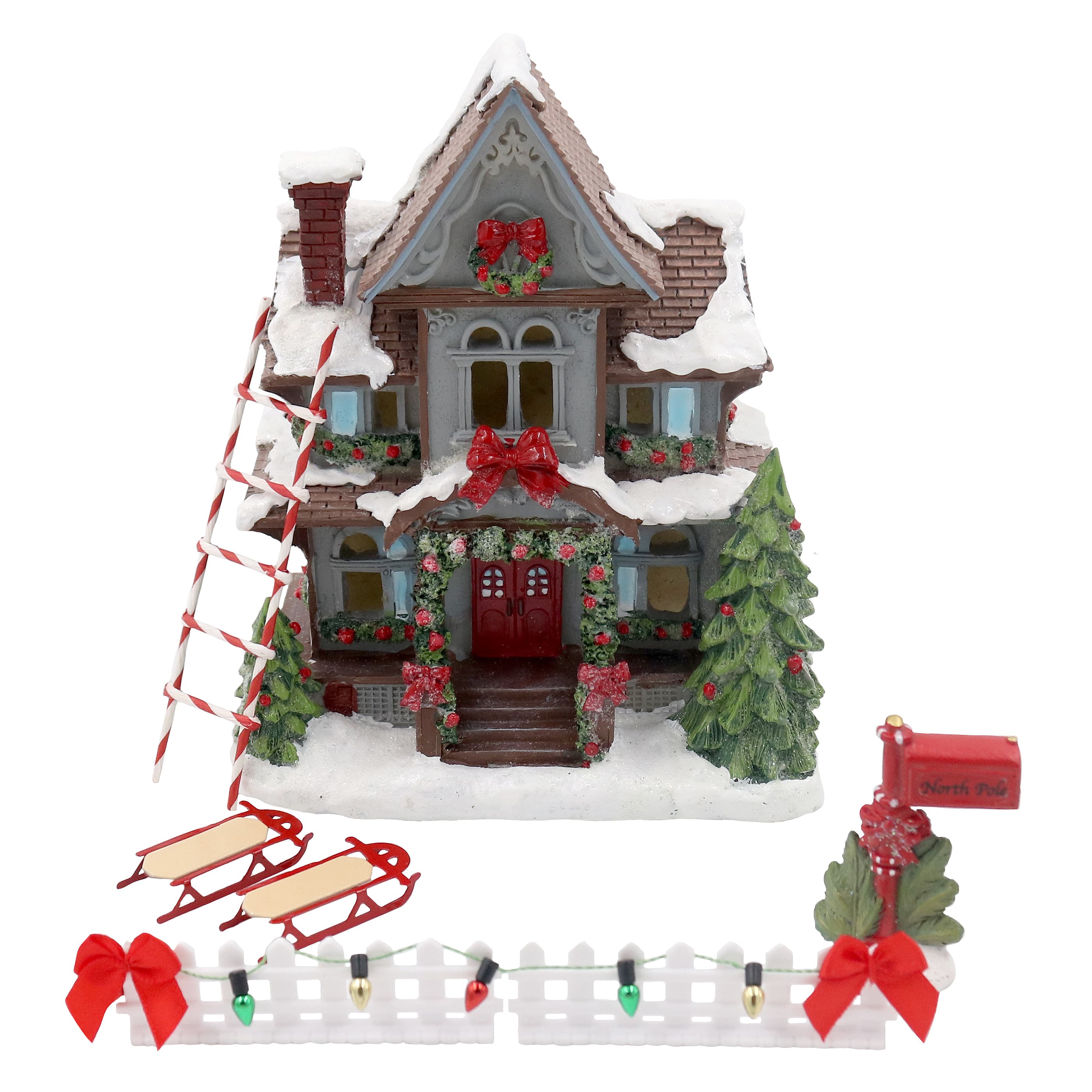 Mini Candy Cane Ladder Decoration by Ashland&#xAE;