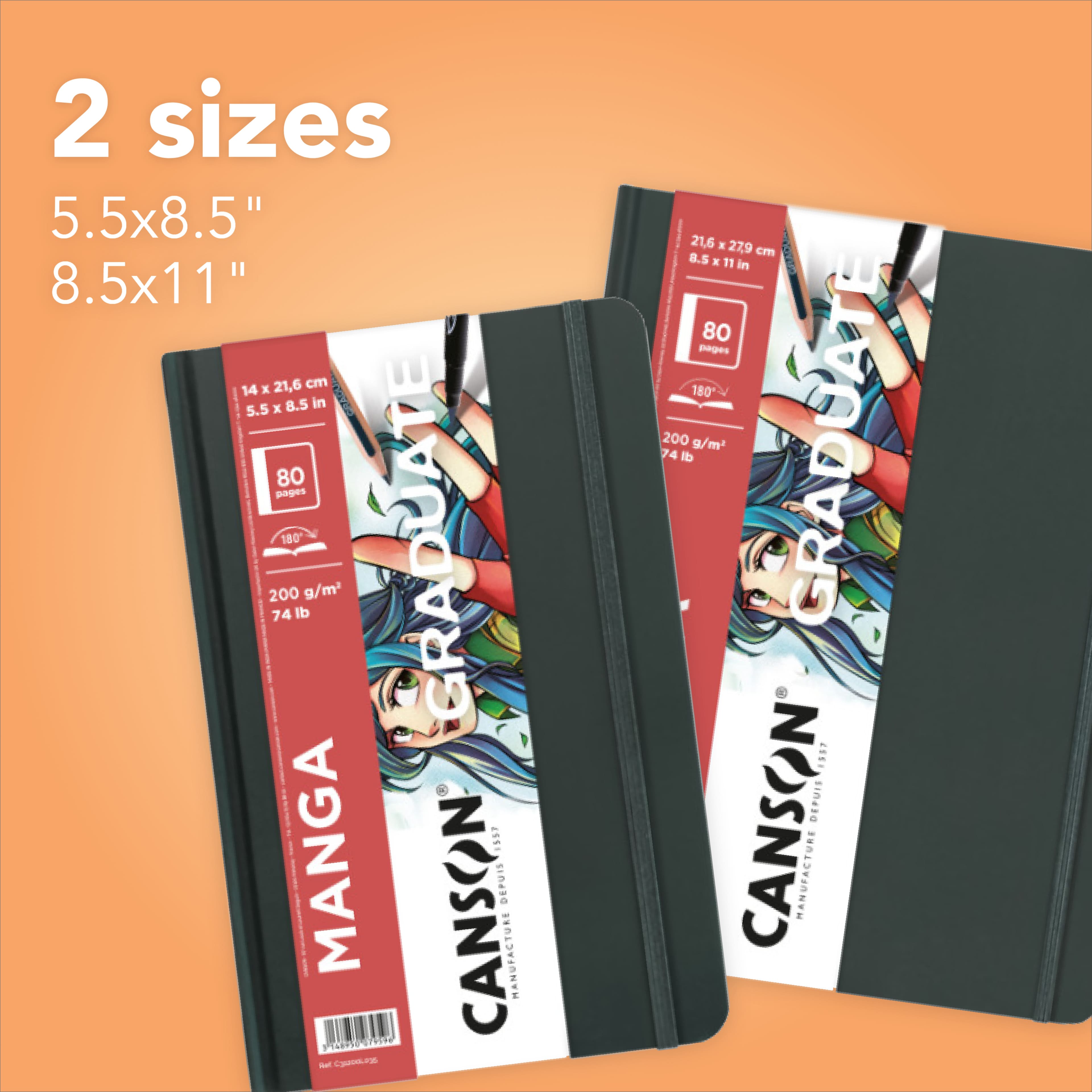 Canson® 5.5" x 8.5" Graduate Manga Book