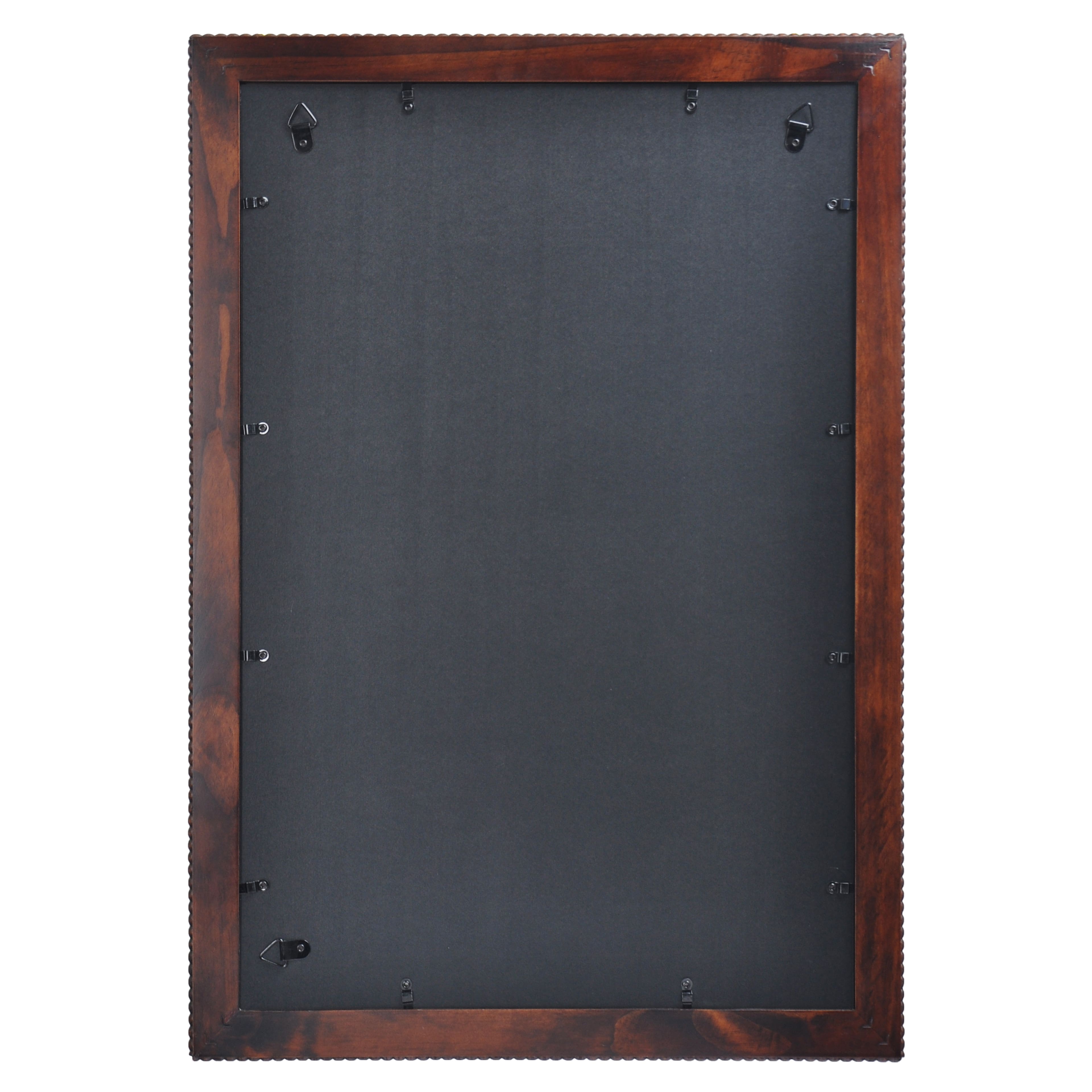 Home Brown with Beaded Edge Wood Wall Frame by Studio D&#xE9;cor&#xAE;
