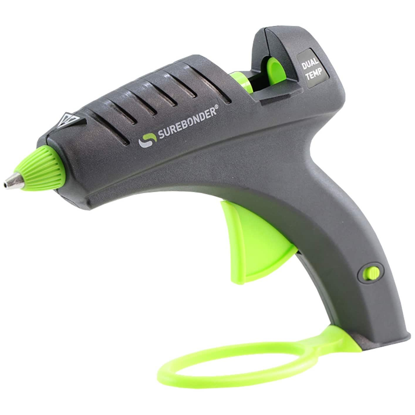 Cordless Hot Glue Gun, Full-Size 80 & 120W, Stand-Up Large Anti