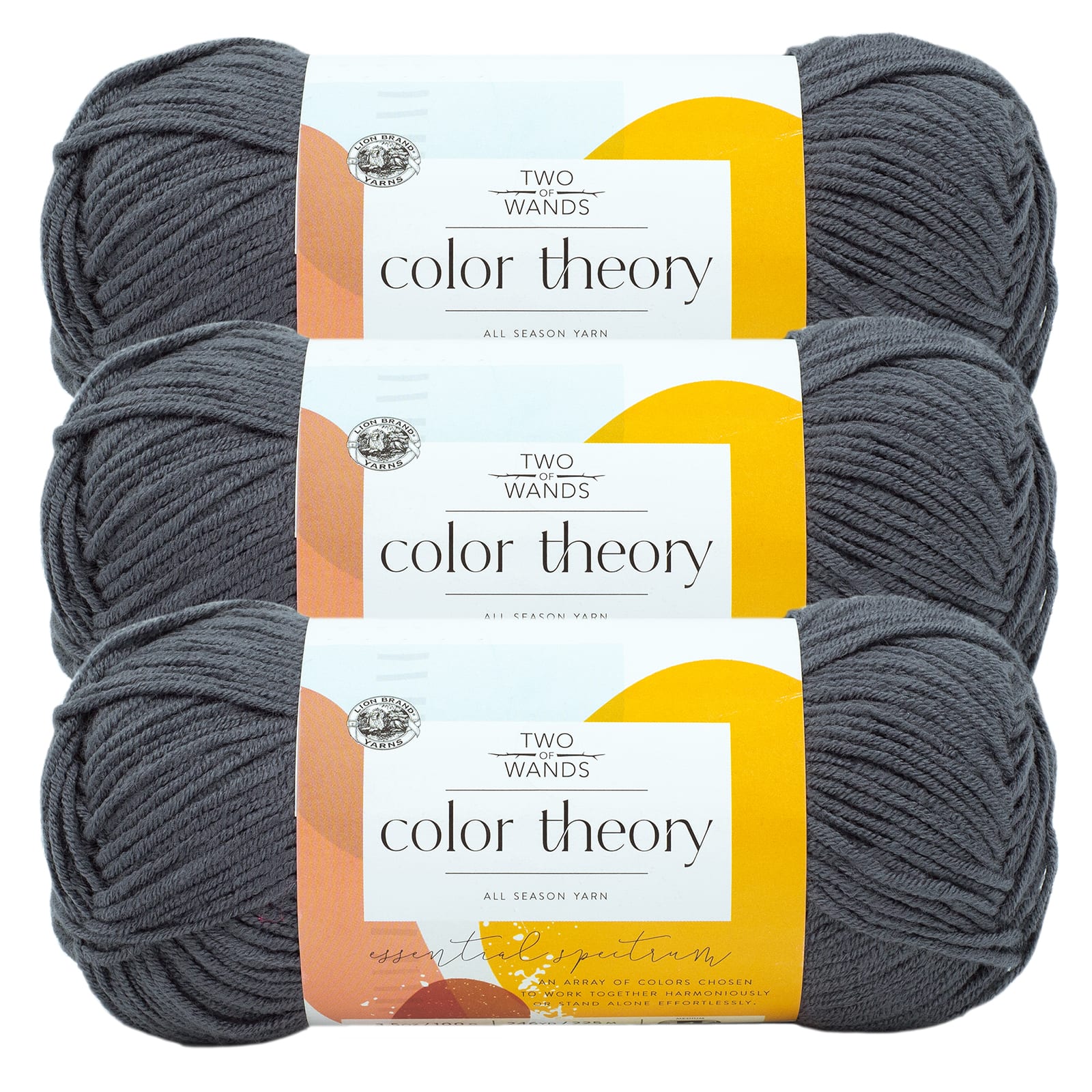 3 Pack: Lion Brand® Two of Wands Color Theory Yarn