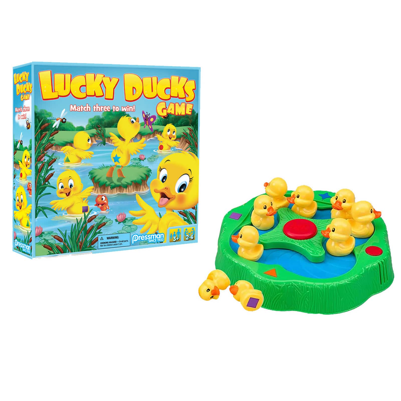   Exclusive Bonus Edition Let's Go Fishin' - Includes  Lucky Ducks Make-A-Match Game! : Toys & Games