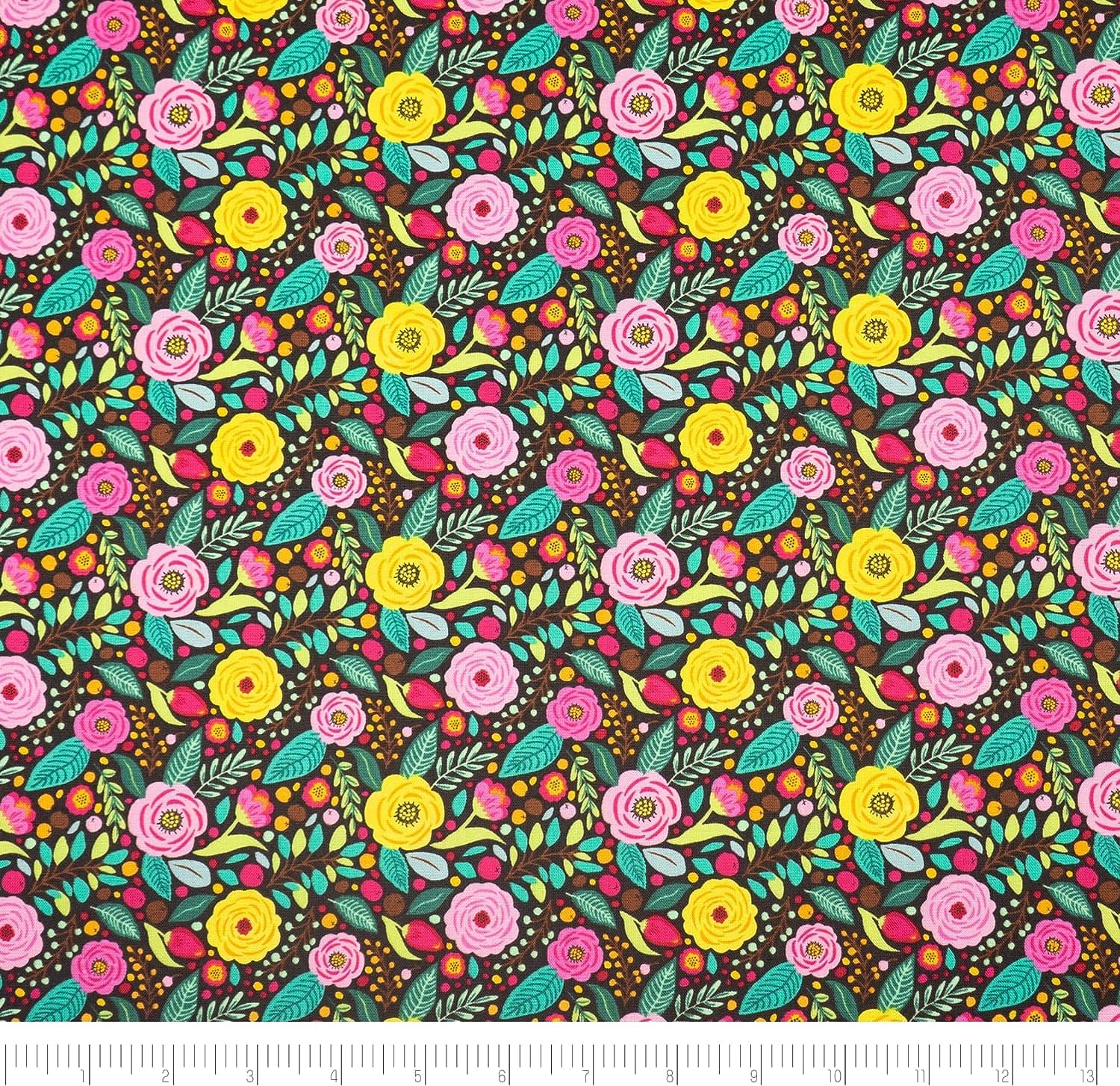 SINGER Modern Floral Designed by Denise Palmer Cotton Fabrics Bundle