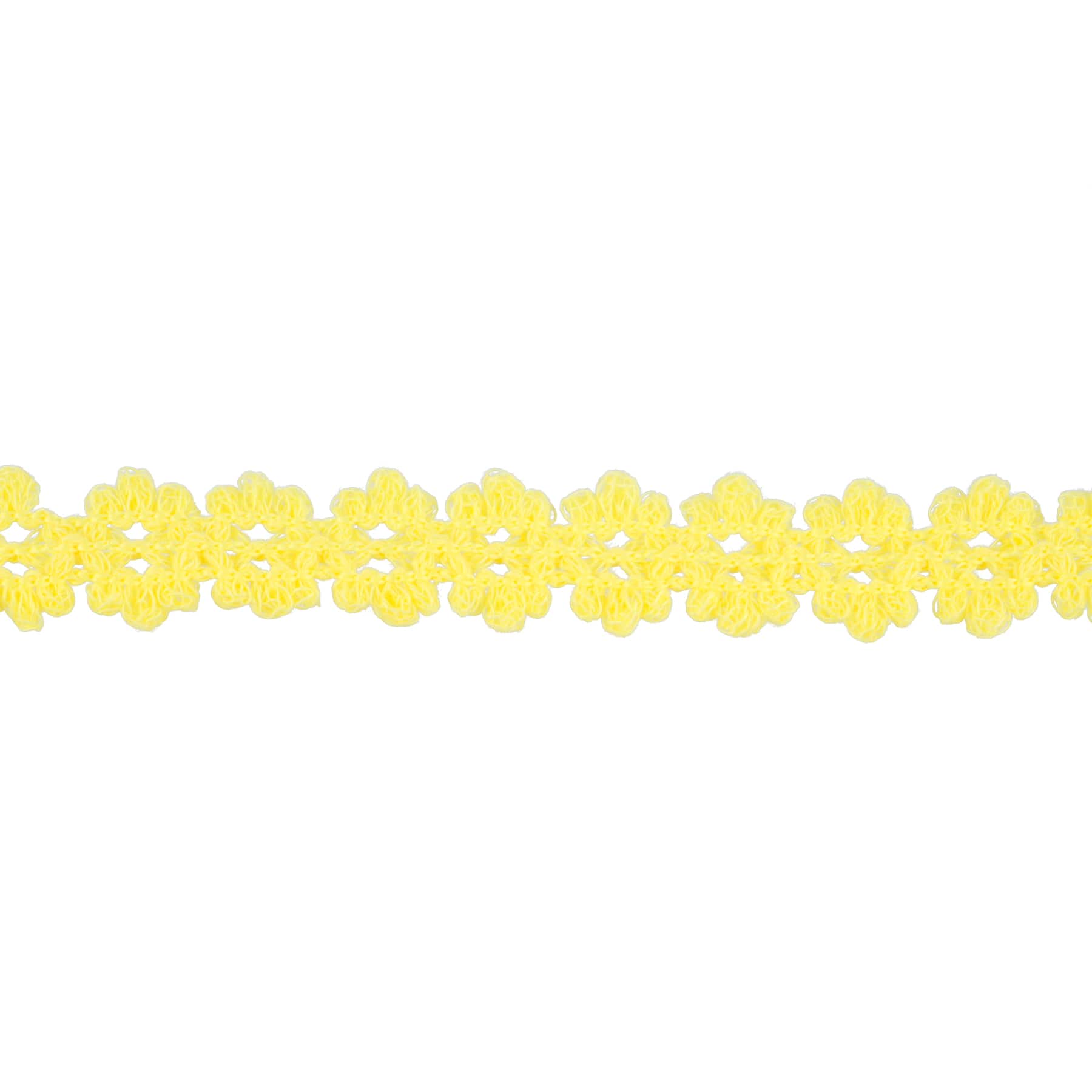 0.8&#x22; Crochet Flower Lace Trim by Celebrate It&#xAE;