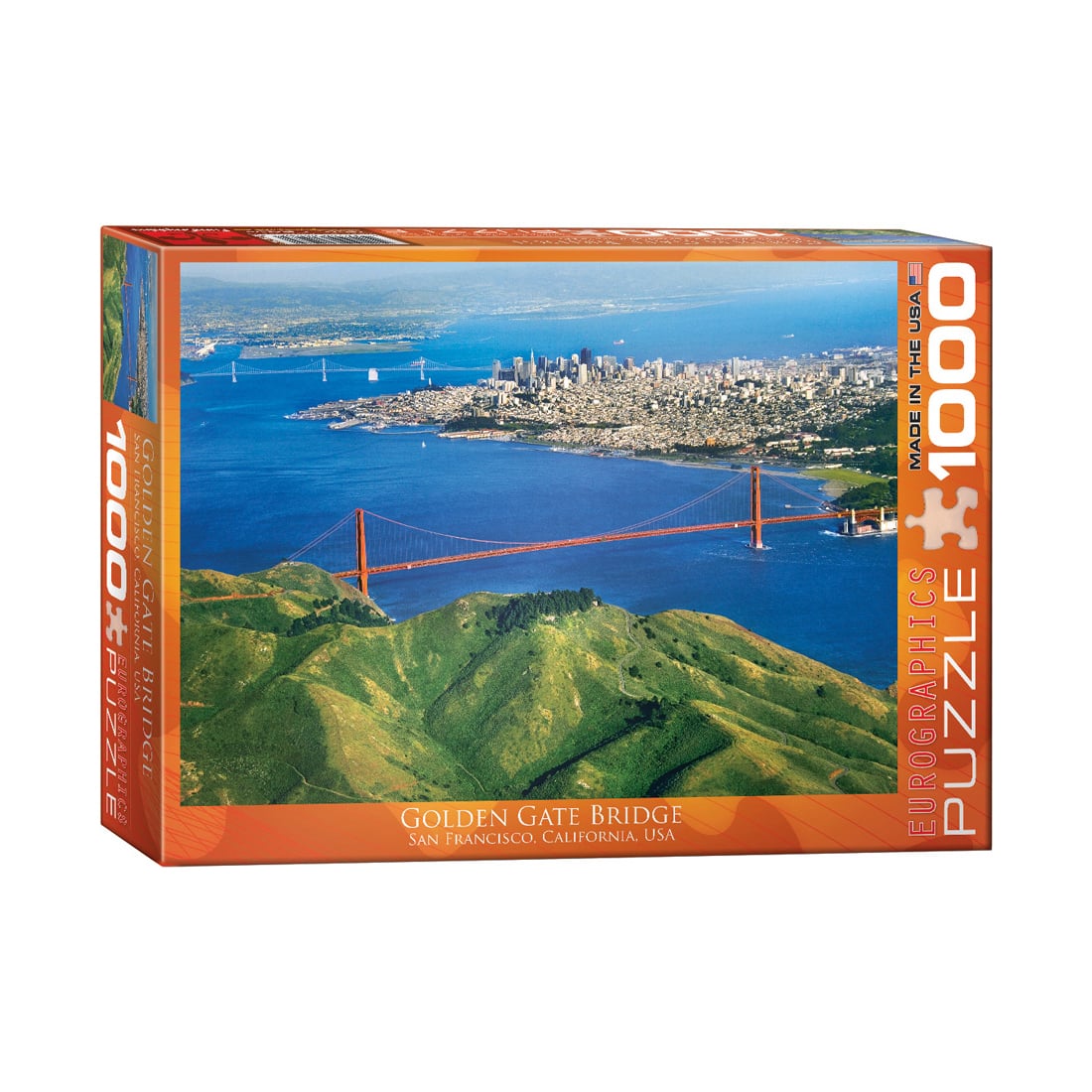Golden Gate Bridge, San Francisco, California, U.S.A. 1,000 Piece Jigsaw Puzzle