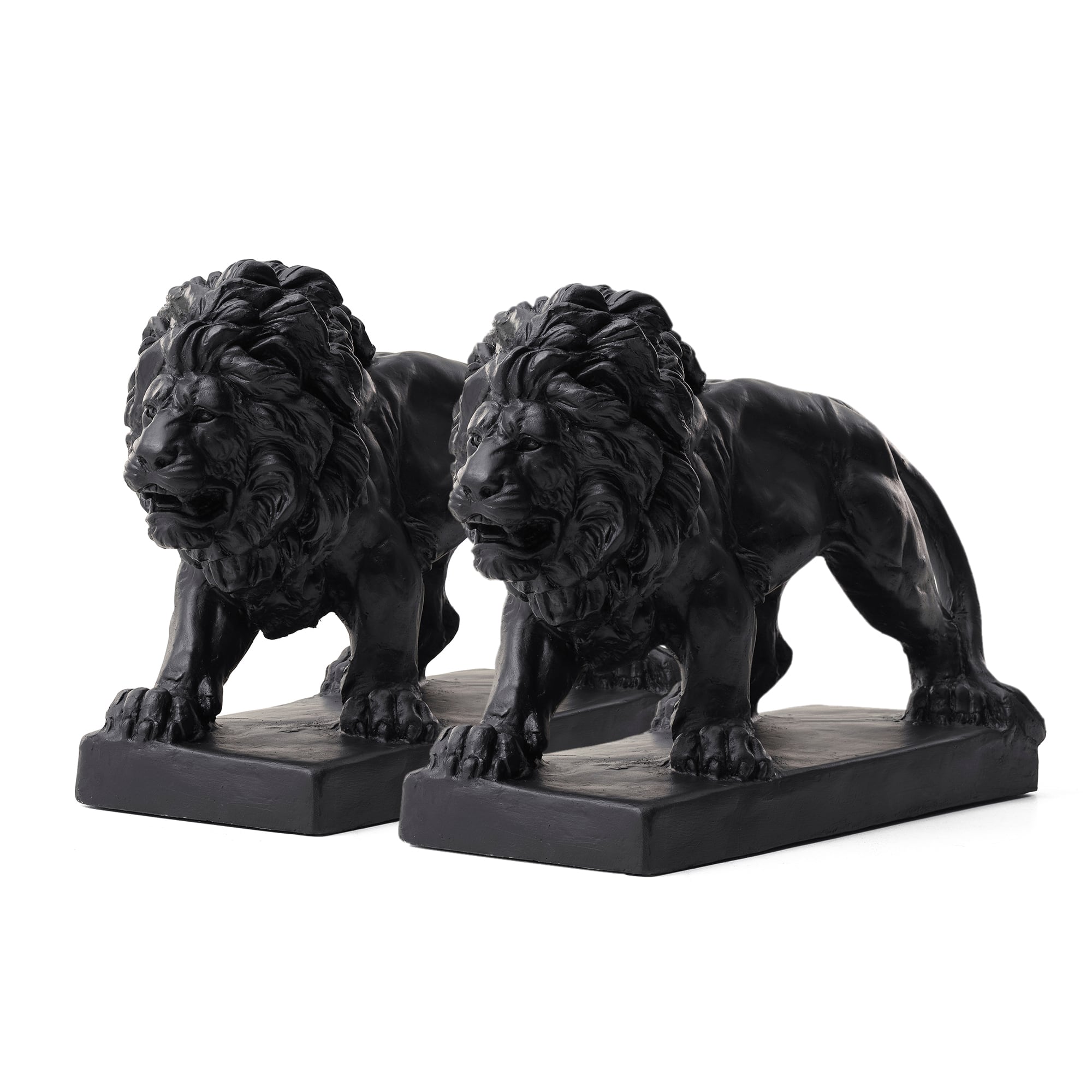 Glitzhome&#xAE; 24.5&#x22; Walking Lion Garden Statue