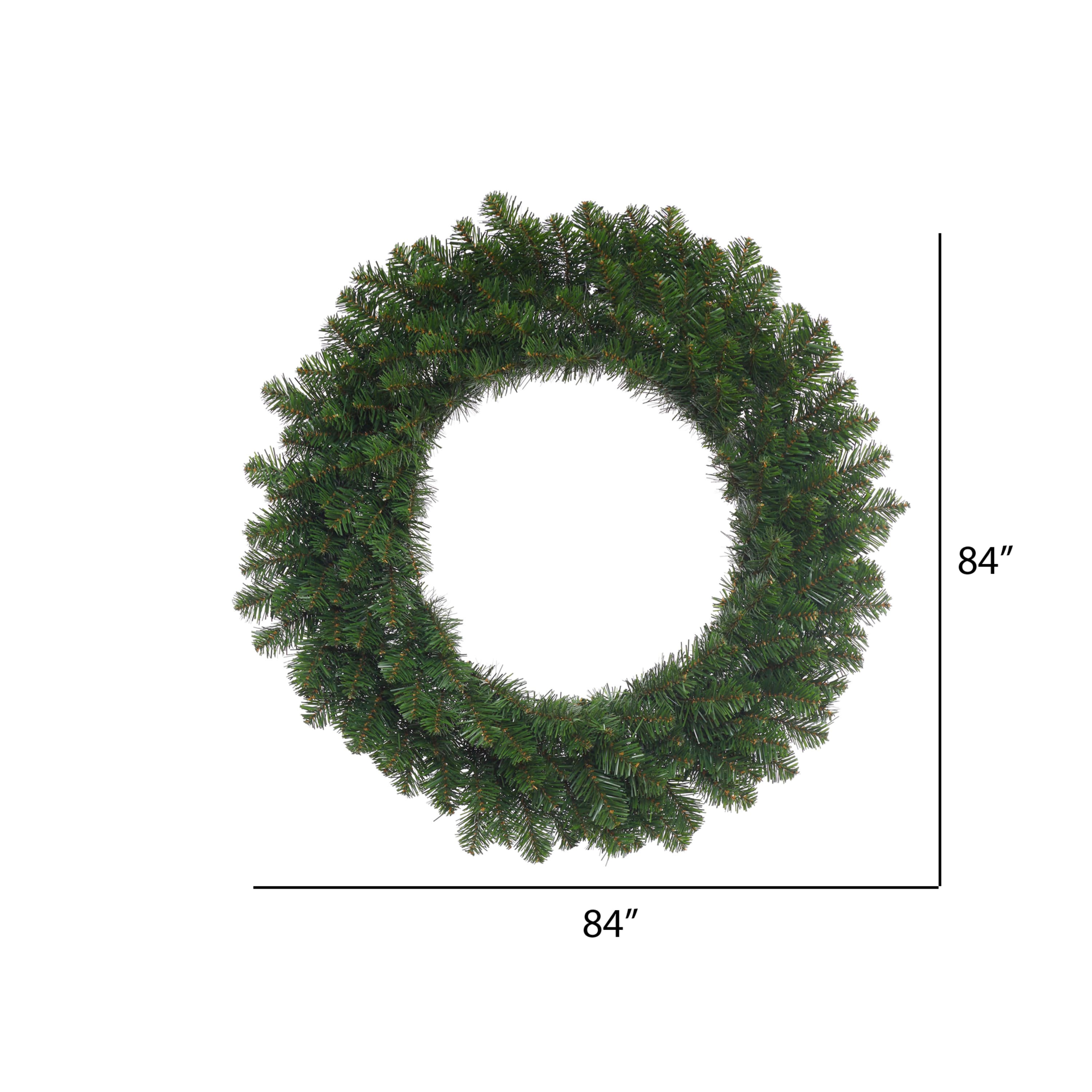 84&#x22; Grand Teton Pine Wreath