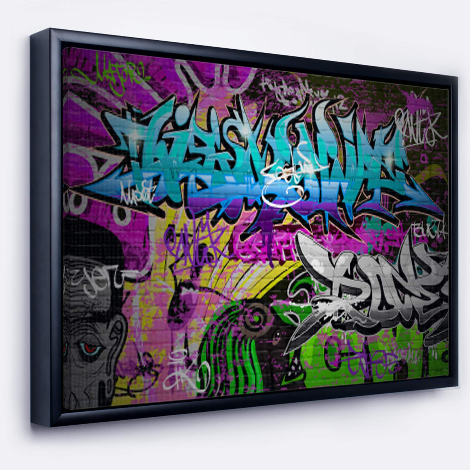 Designart - Graffiti Wall Urban Art