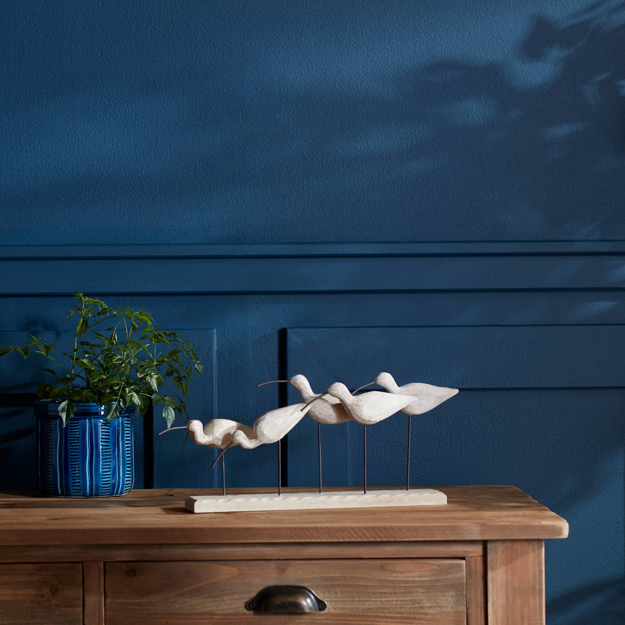13&#x22; Wooden Bird Sculpture