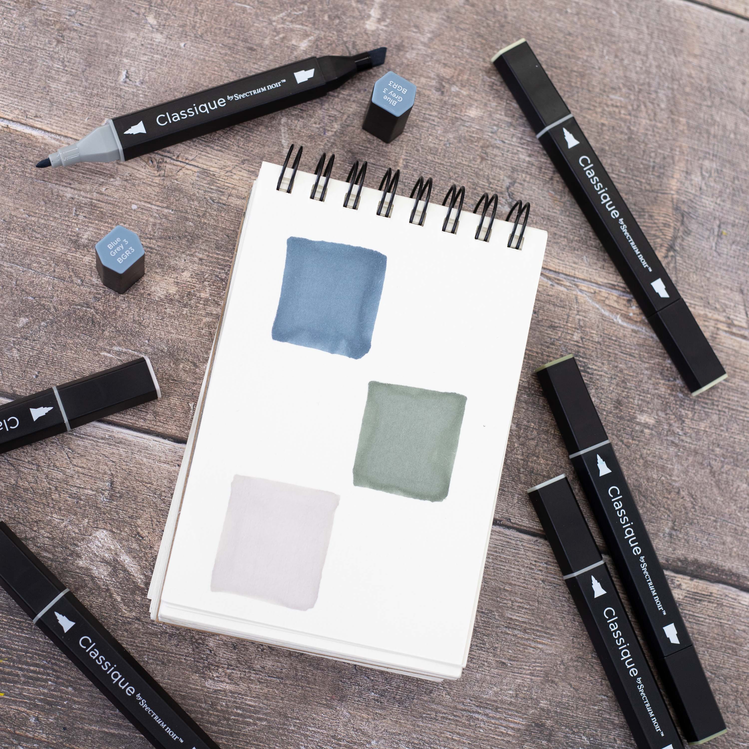 Spectrum Noir™ Classique Neutral Dual Tip Marker Set