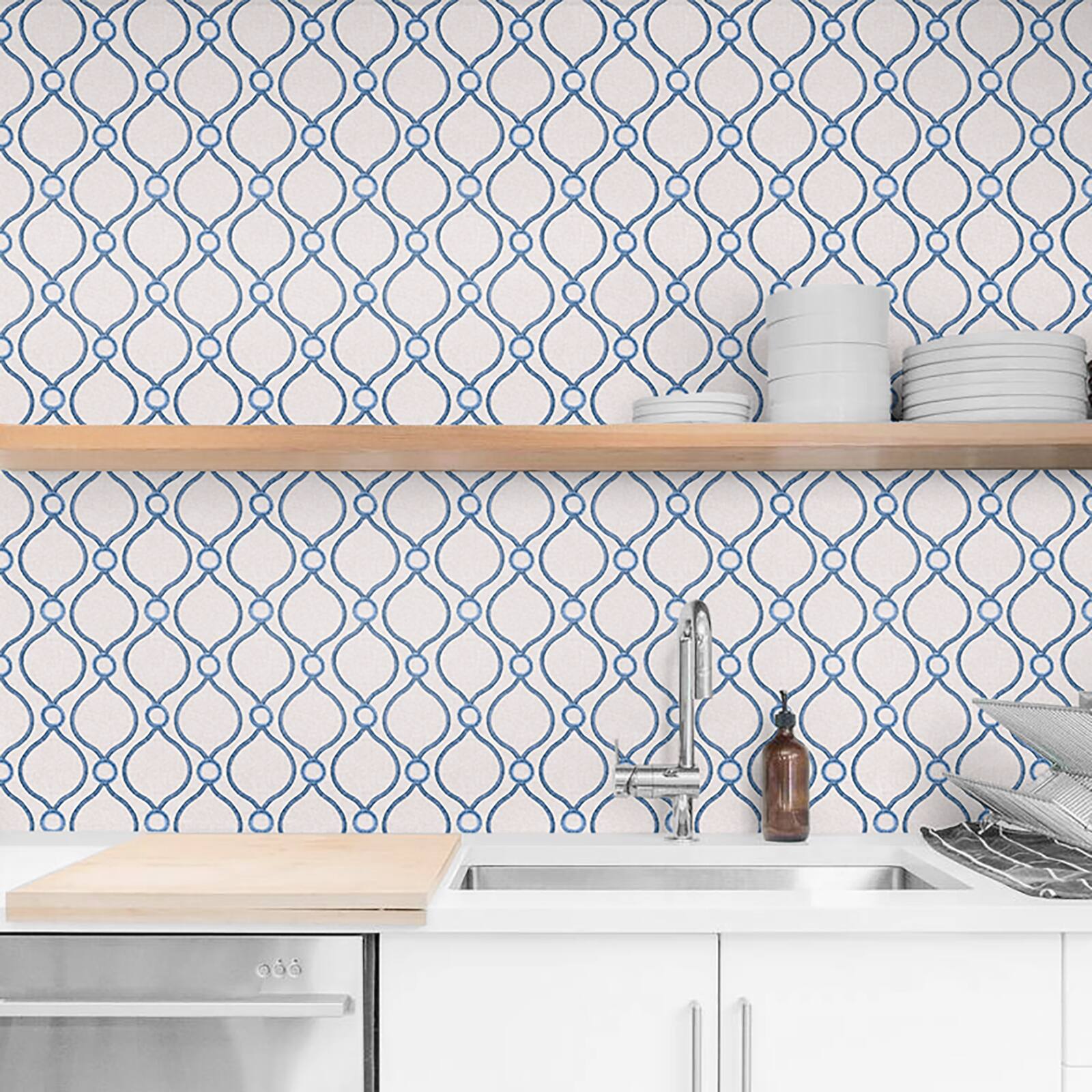 Surface Style Curveball Peel & Stick Wallpaper