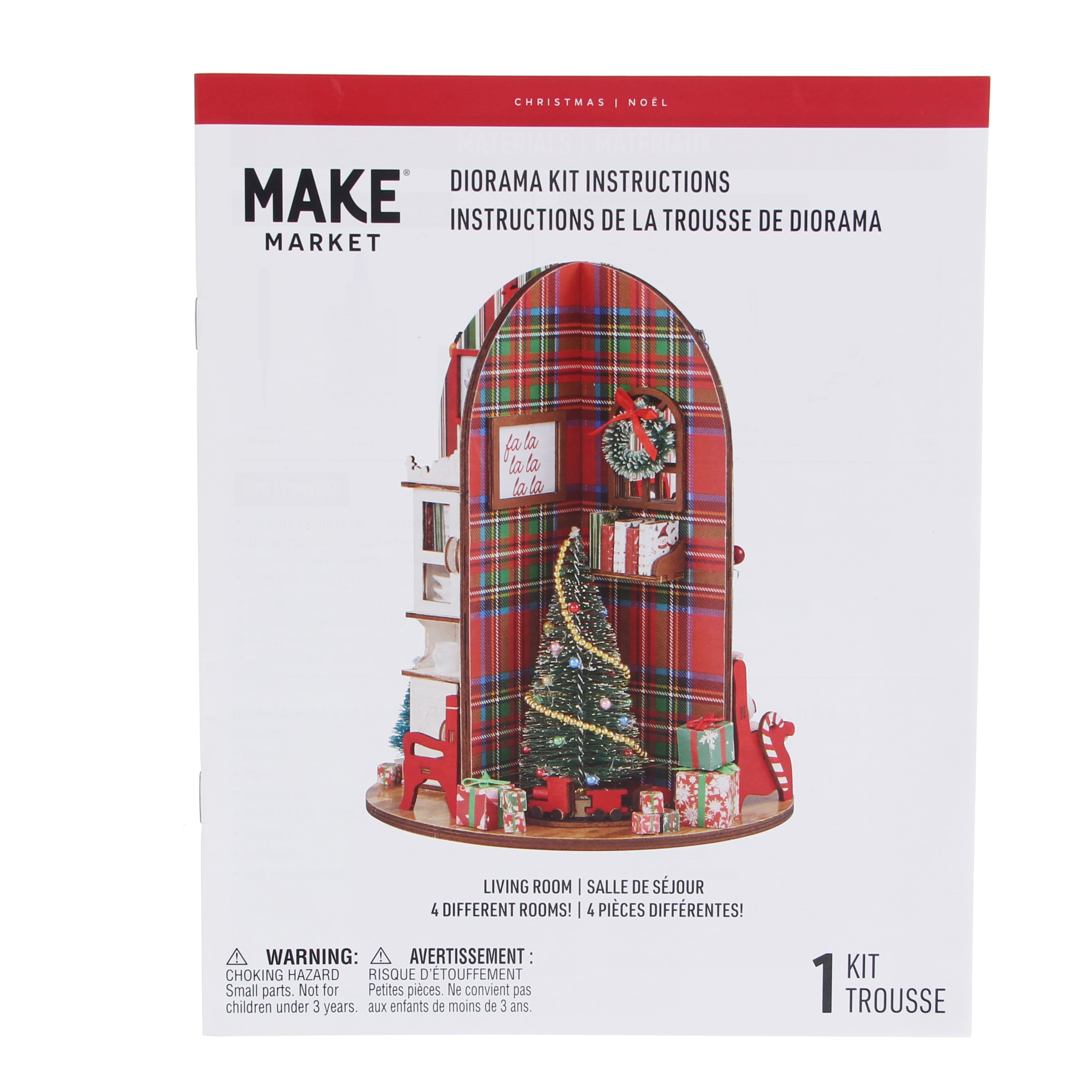 Rotating Living Room Diorama Kit by Make Market&#xAE;