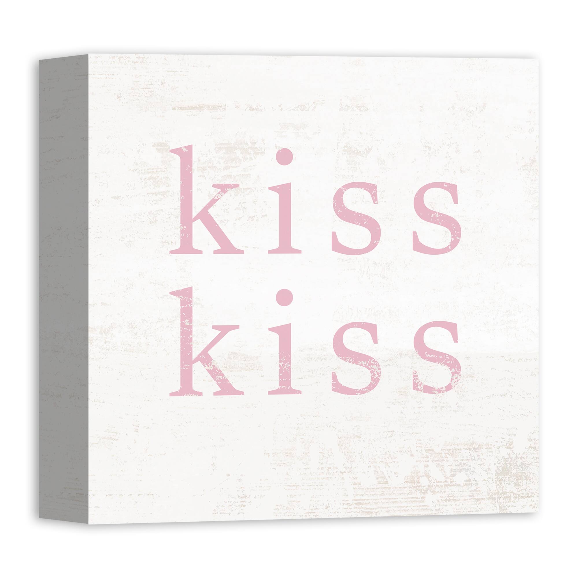 Kiss Kiss Canvas Wall Art