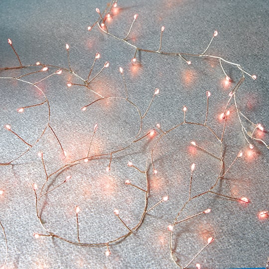 12 Pack: 120ct. Pink LED String Lights Garland by Ashland® | String ...