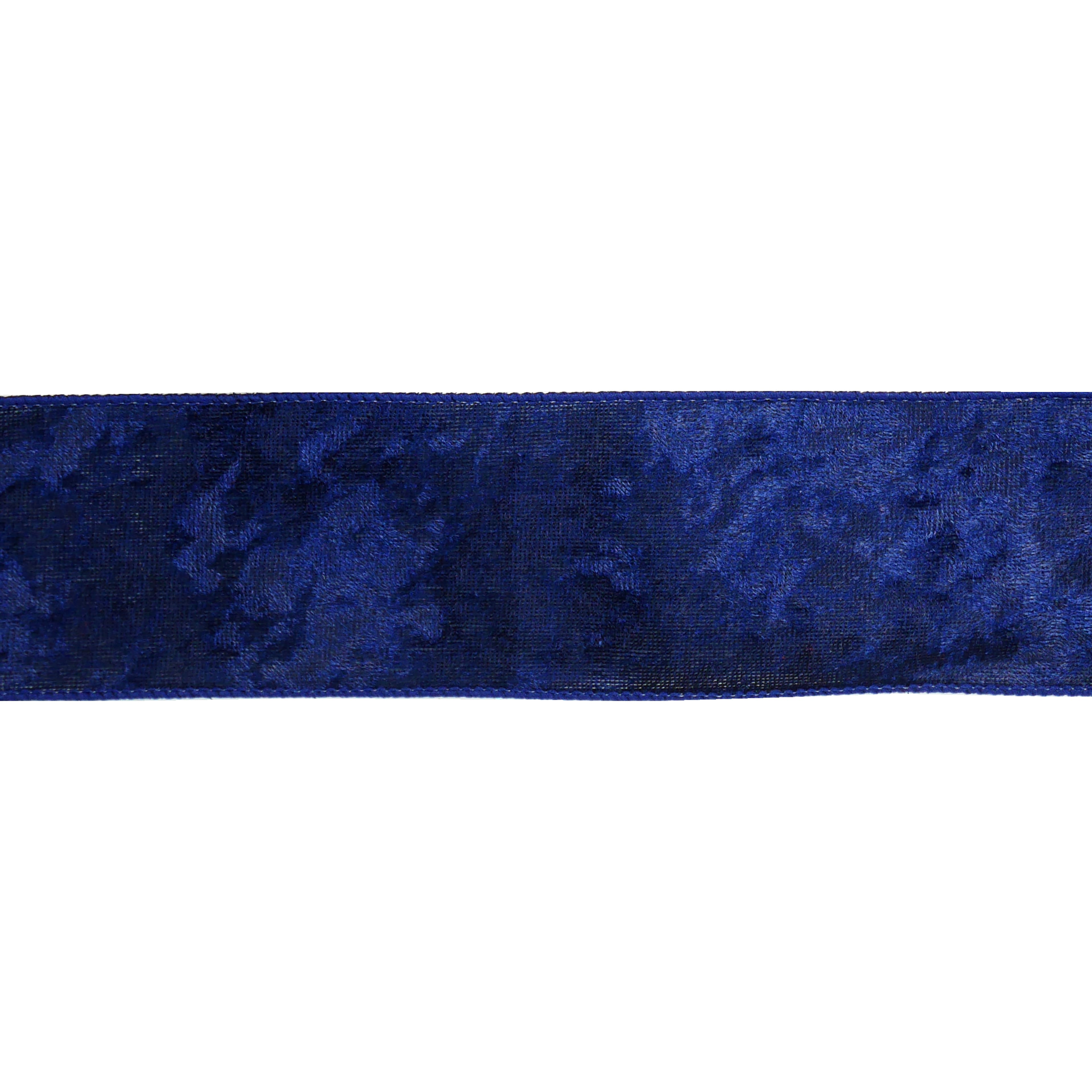 2.5&#x22; x 20ft. Navy Velvet Wired Ribbon by Celebrate It&#xAE;