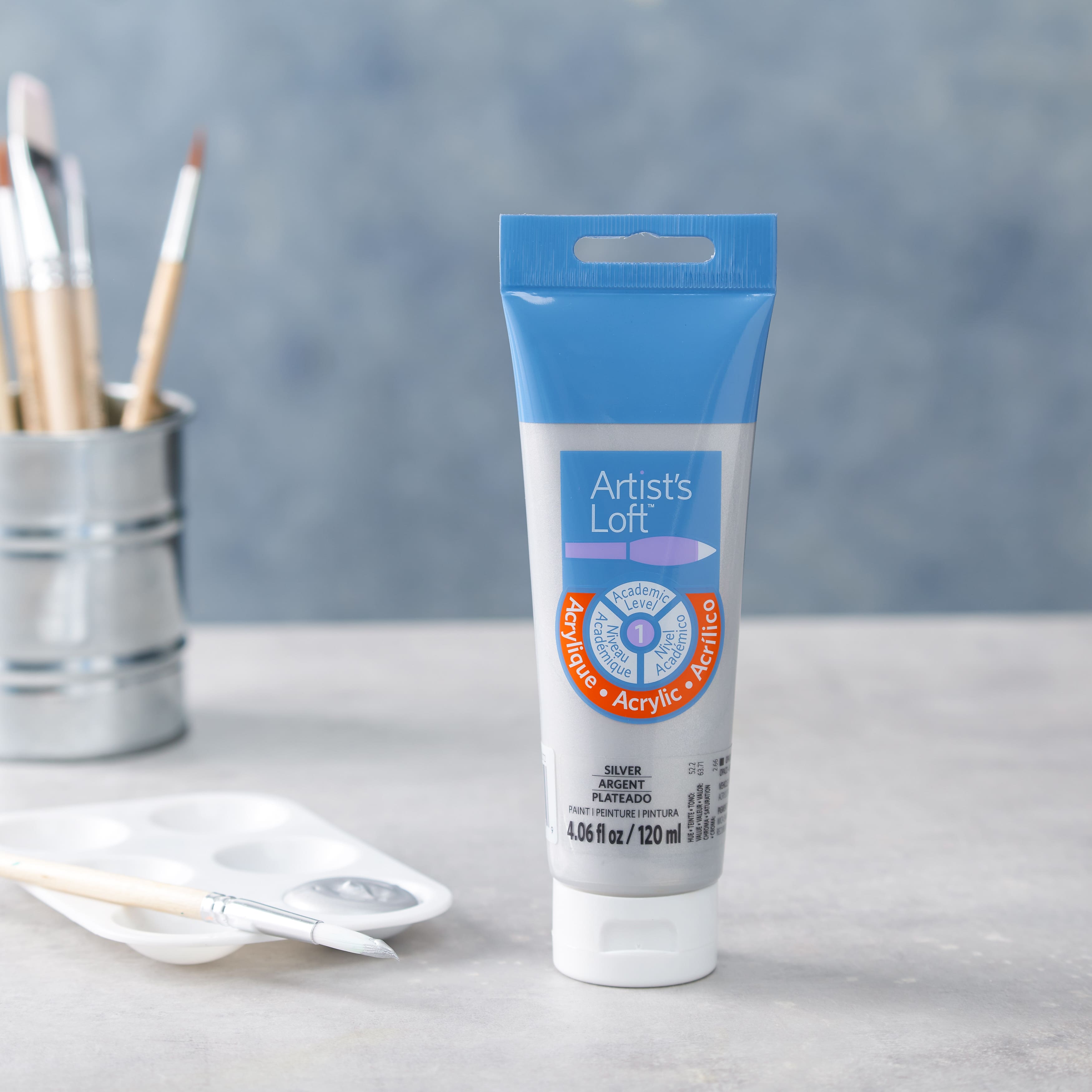 Metallic Acrylic Paint by Artist&#x27;s Loft&#x2122;, 4oz.