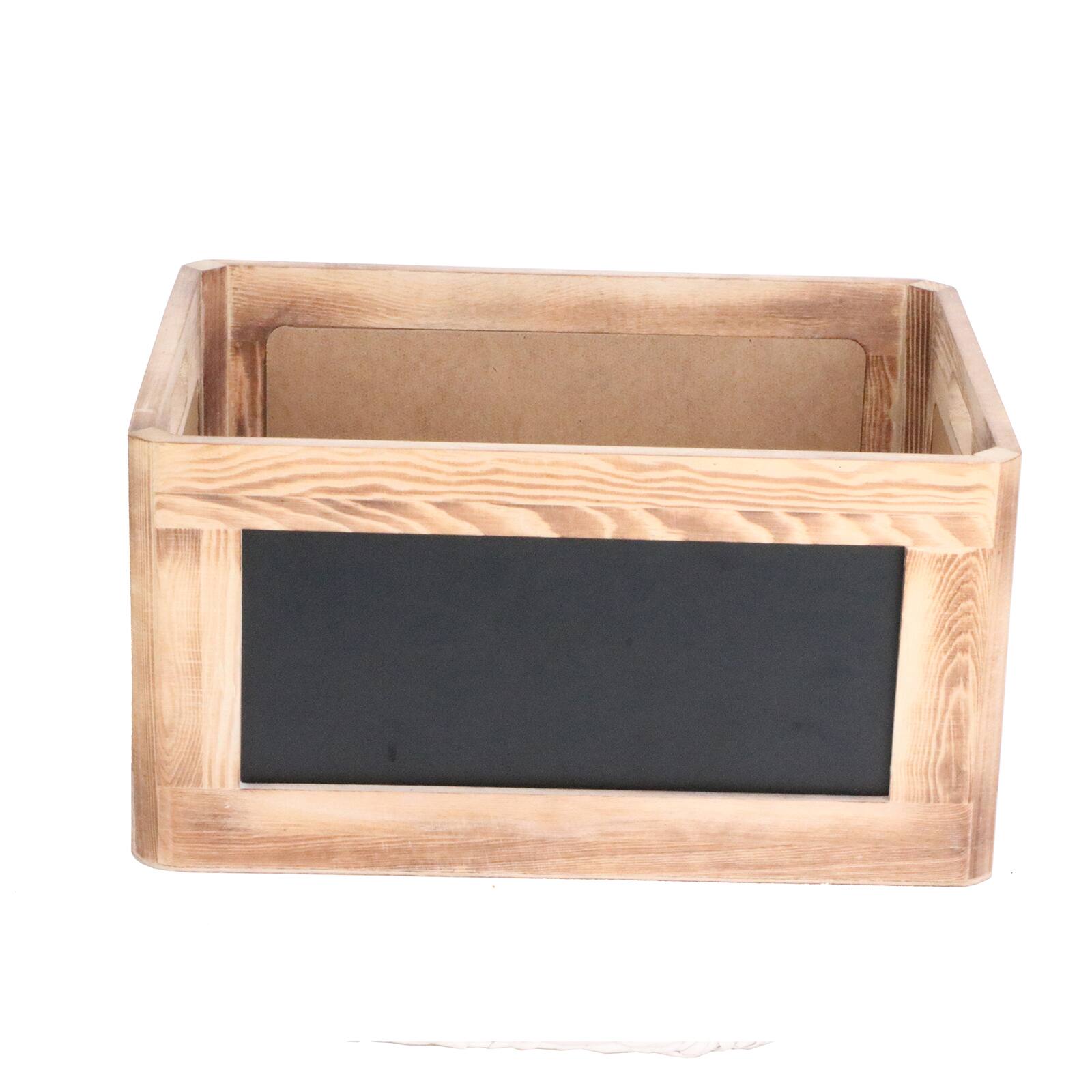 Shop for the Medium Brown Wood Crate 