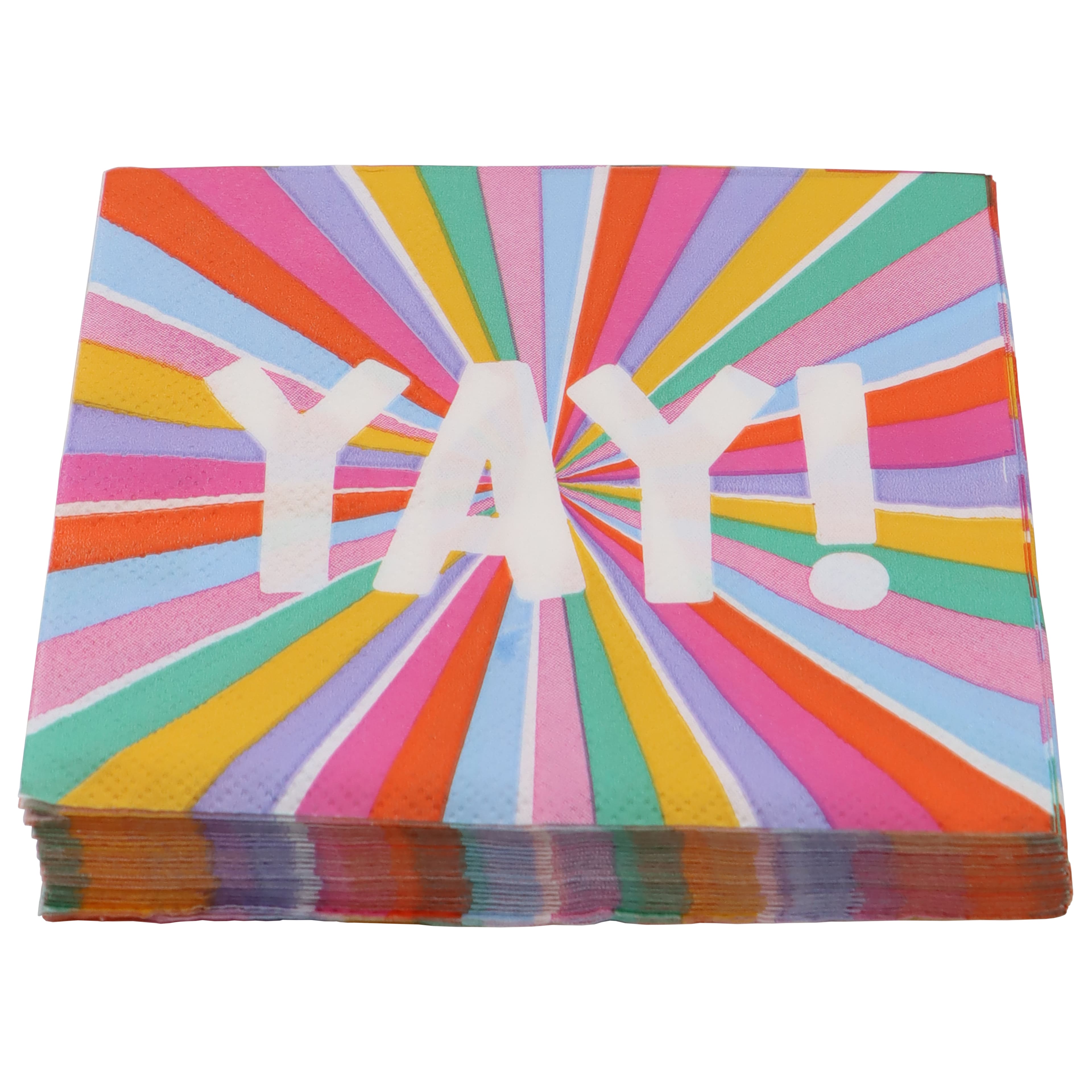 Bright Yay Beverage Napkins, 20ct. by Celebrate It™