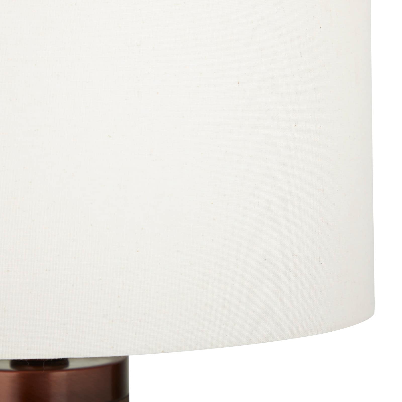Brown Glass Table Lamp 17" x 17" x 31"