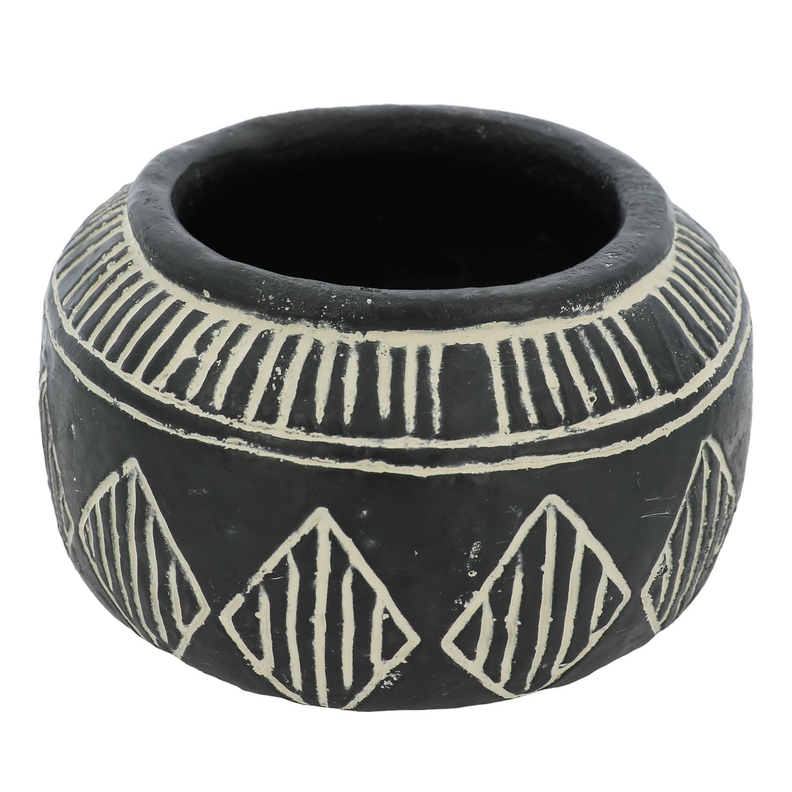 6.5&#x22; Geometric Print Decorative Container by Ashland&#xAE;