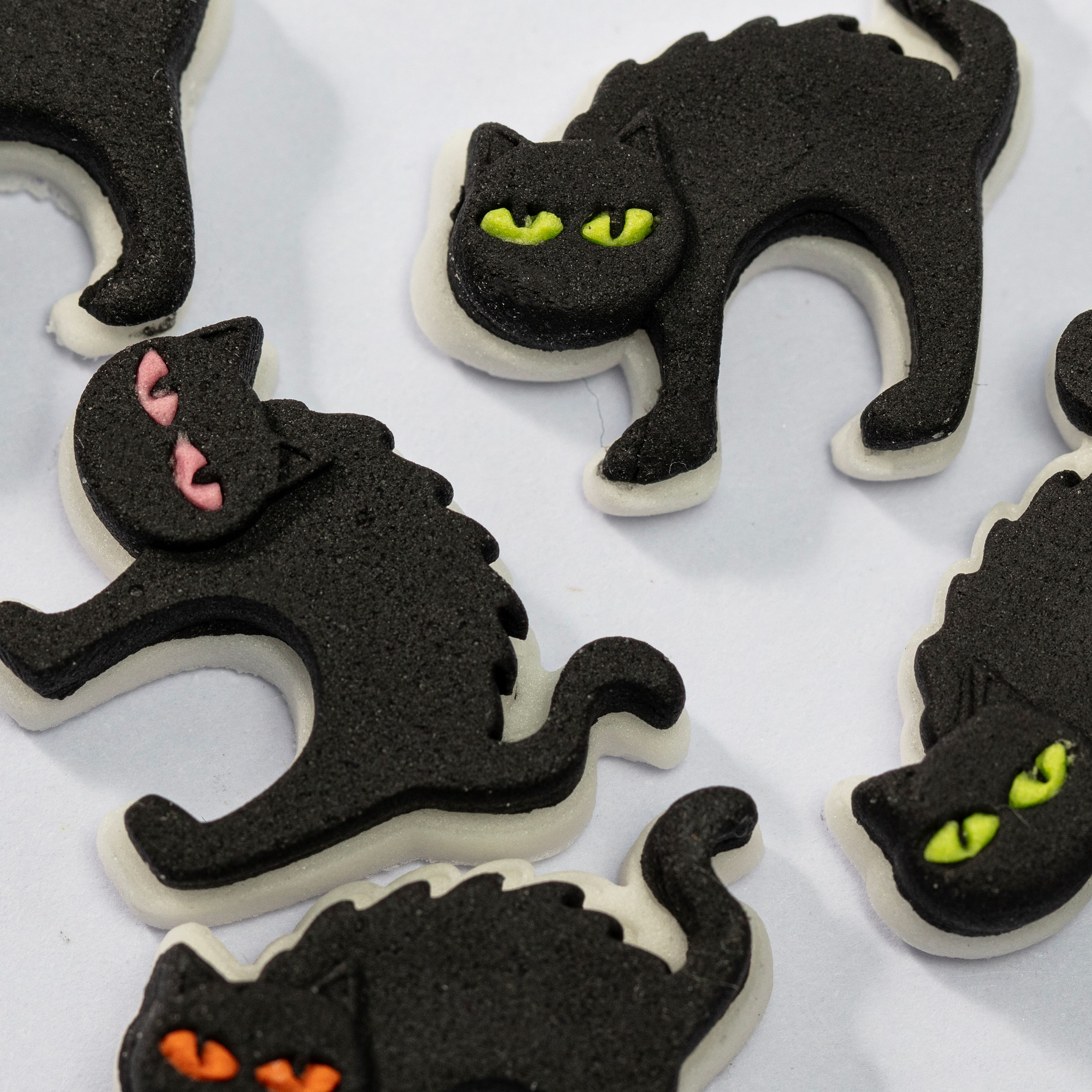 PME Cake Sweet Street&#xAE; Black Cat Icing Decorations