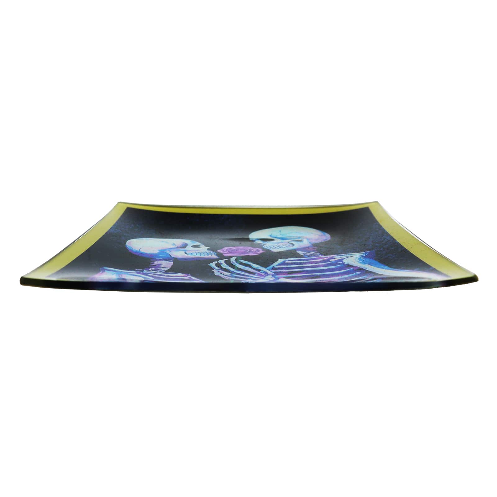 6&#x22; x 6&#x22; Skeletons Glass Plate by Ashland&#xAE;