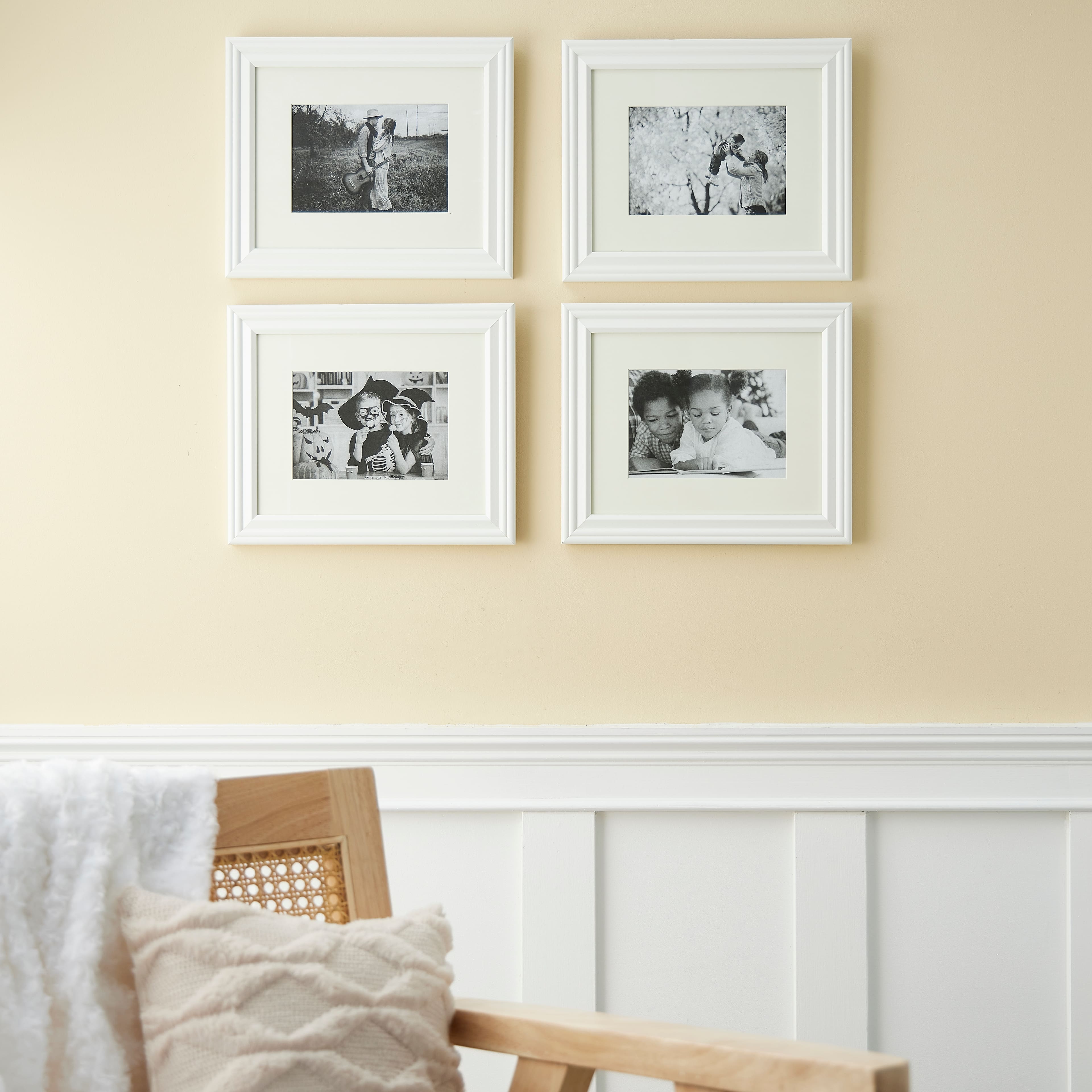 4 Packs: 4 ct. (16 total) White 5" x 7" Frame with Mat, Lifestyles by Studio Décor®