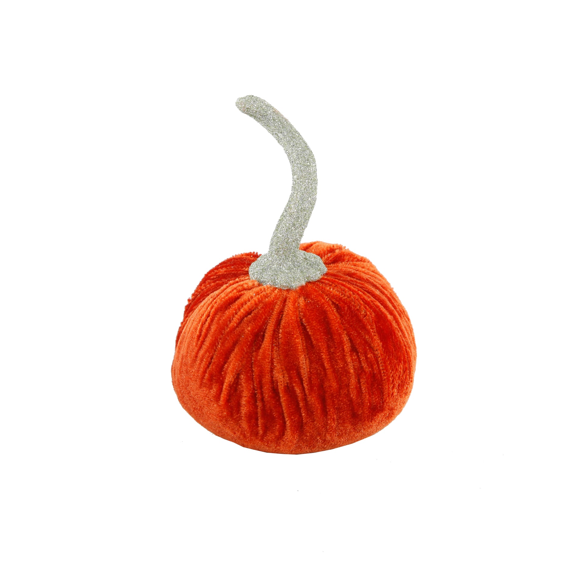 Flora Bunda&#xAE; 5&#x22; Velvet Decorative Pumpkin