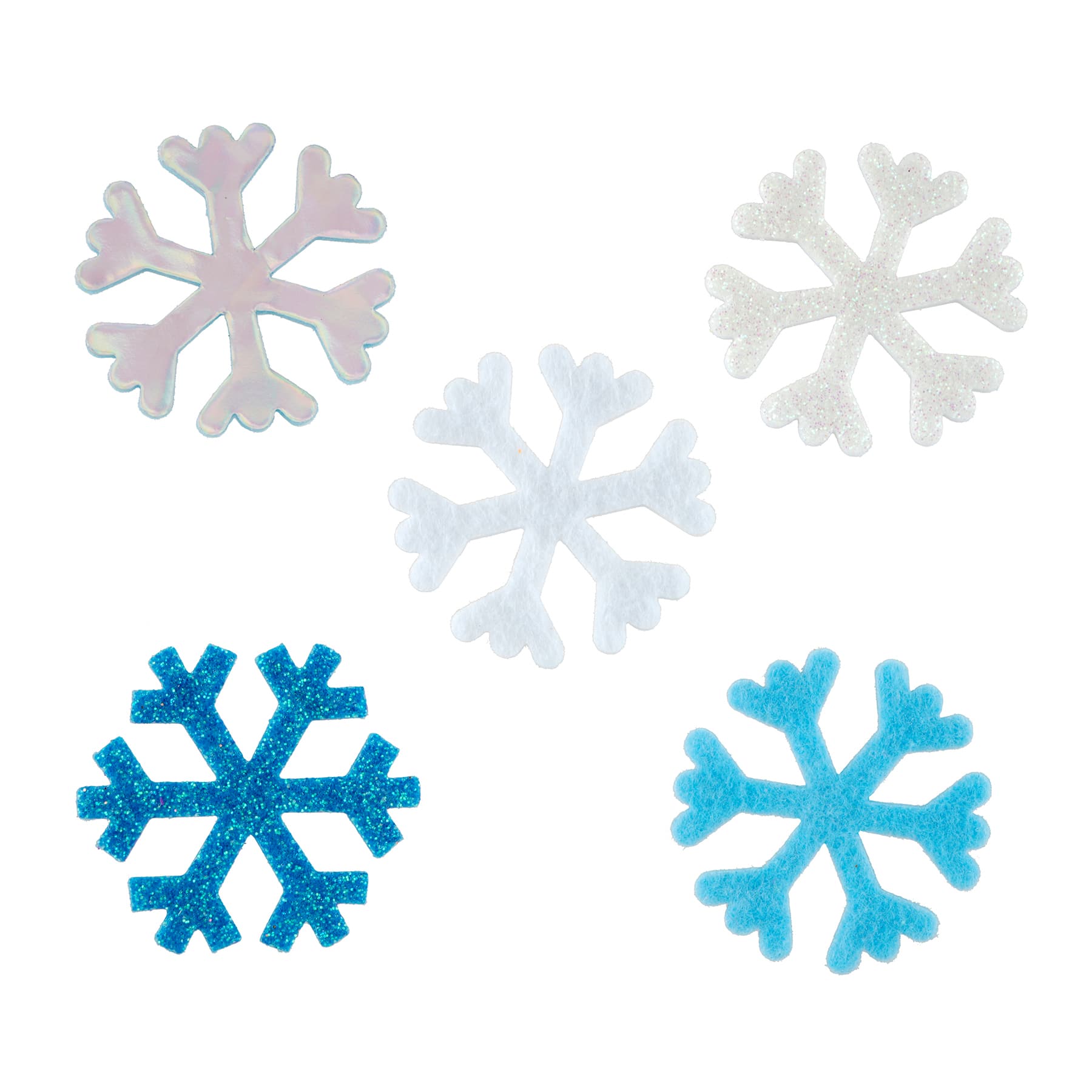 Snowflake Felt Stickers by Creatology&#x2122;