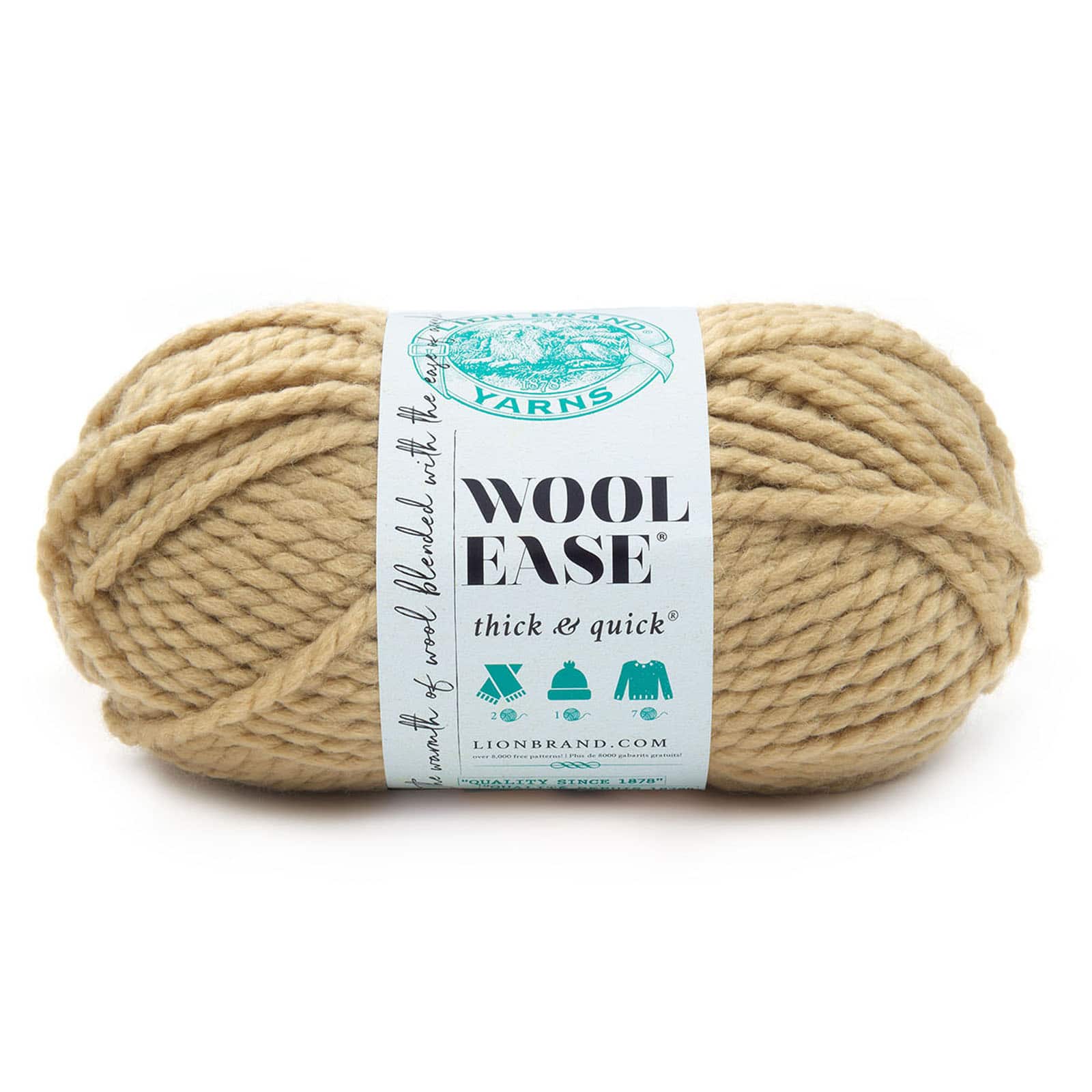 Lion Brand Wool-Ease Thick & Quick Yarn-Fern, 1 count - Fry's Food Stores
