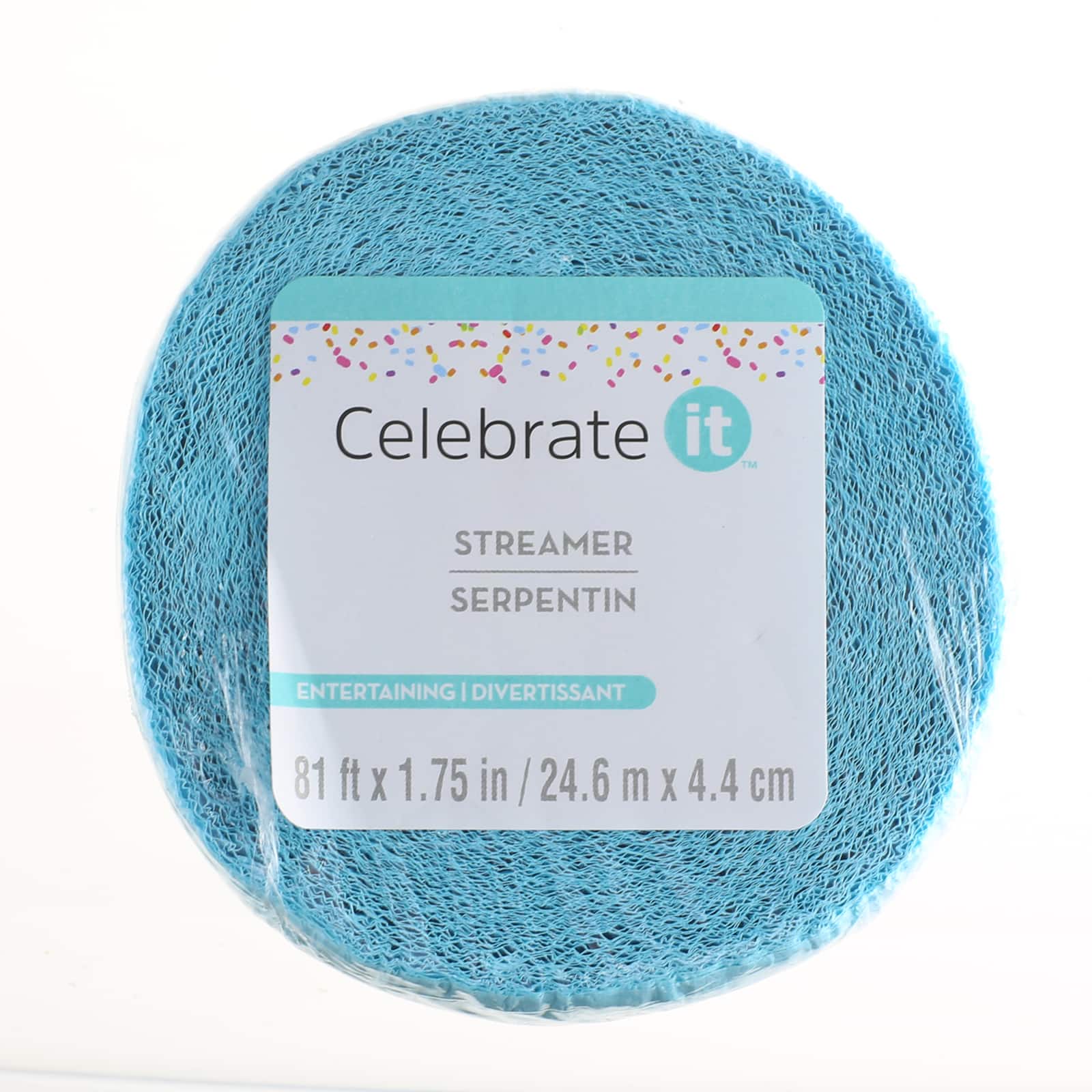 48 Pack: 81ft. Teal Crepe Streamer by Celebrate It™