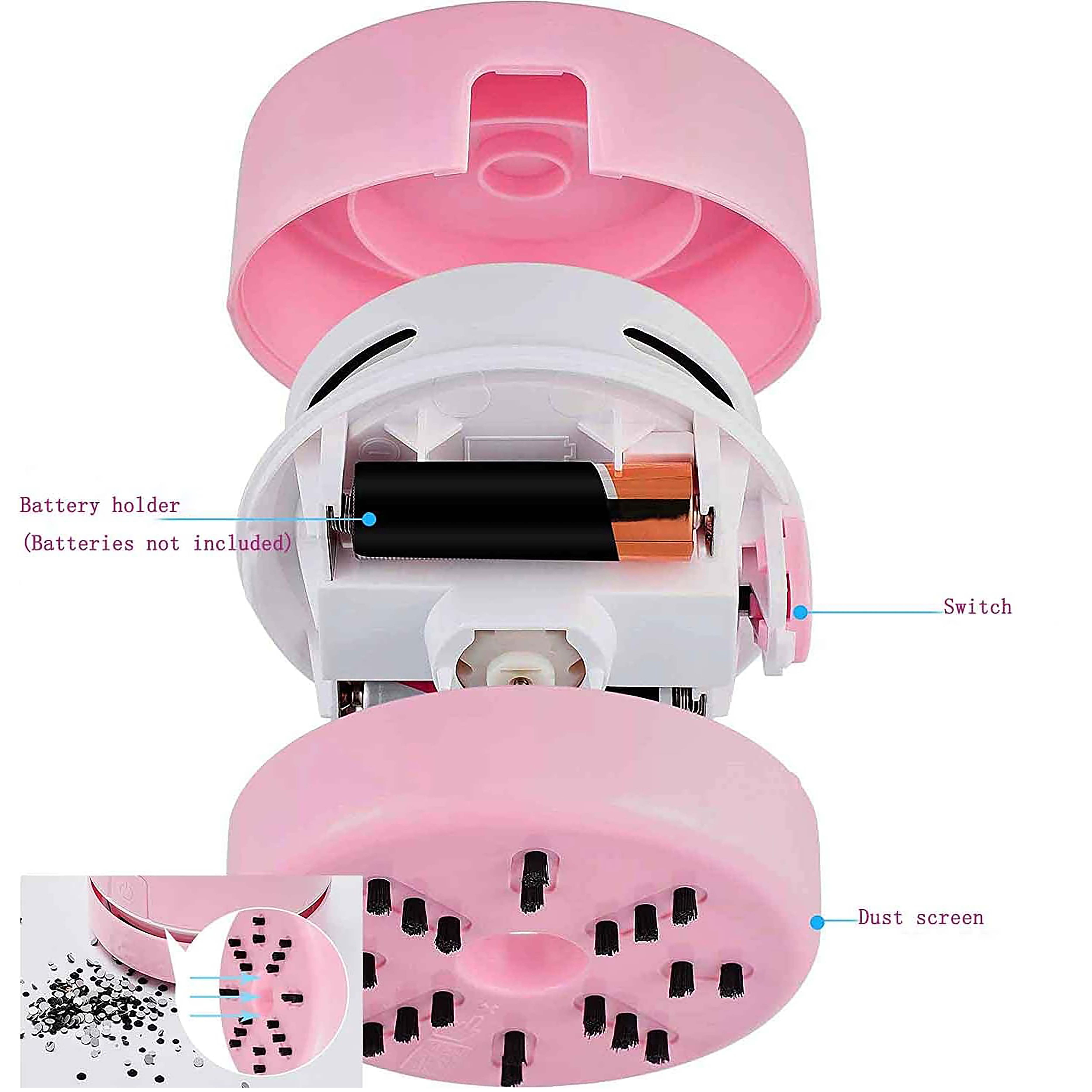 Sparkly Selections Pink Diamond Painting Vacuum Cleaner