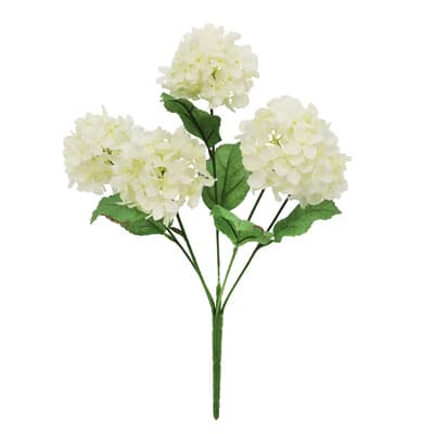 White Hydrangea Bush by Ashland® | Michaels