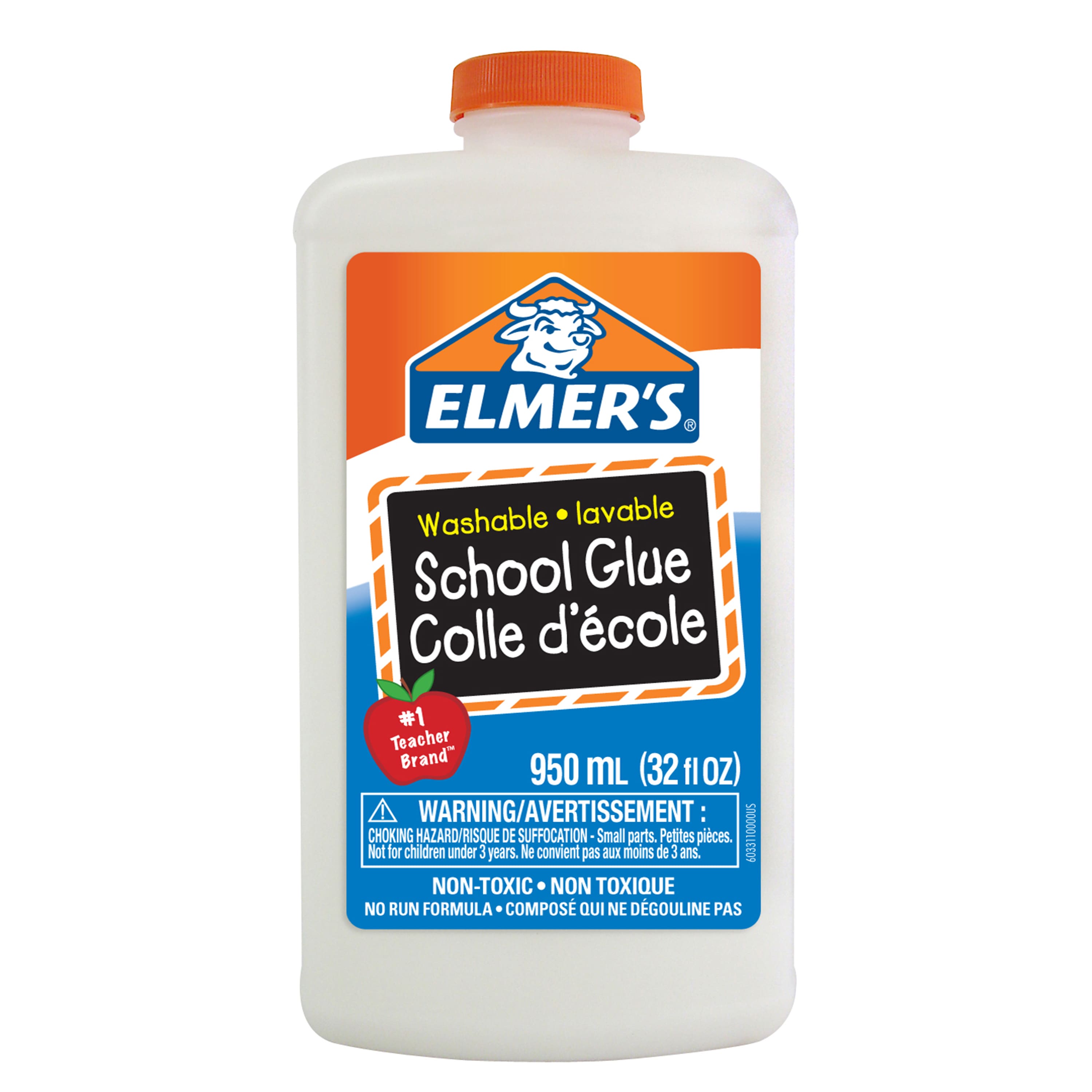 6 Pack: Elmer&#x27;s&#xAE; 32oz. Washable White School Glue