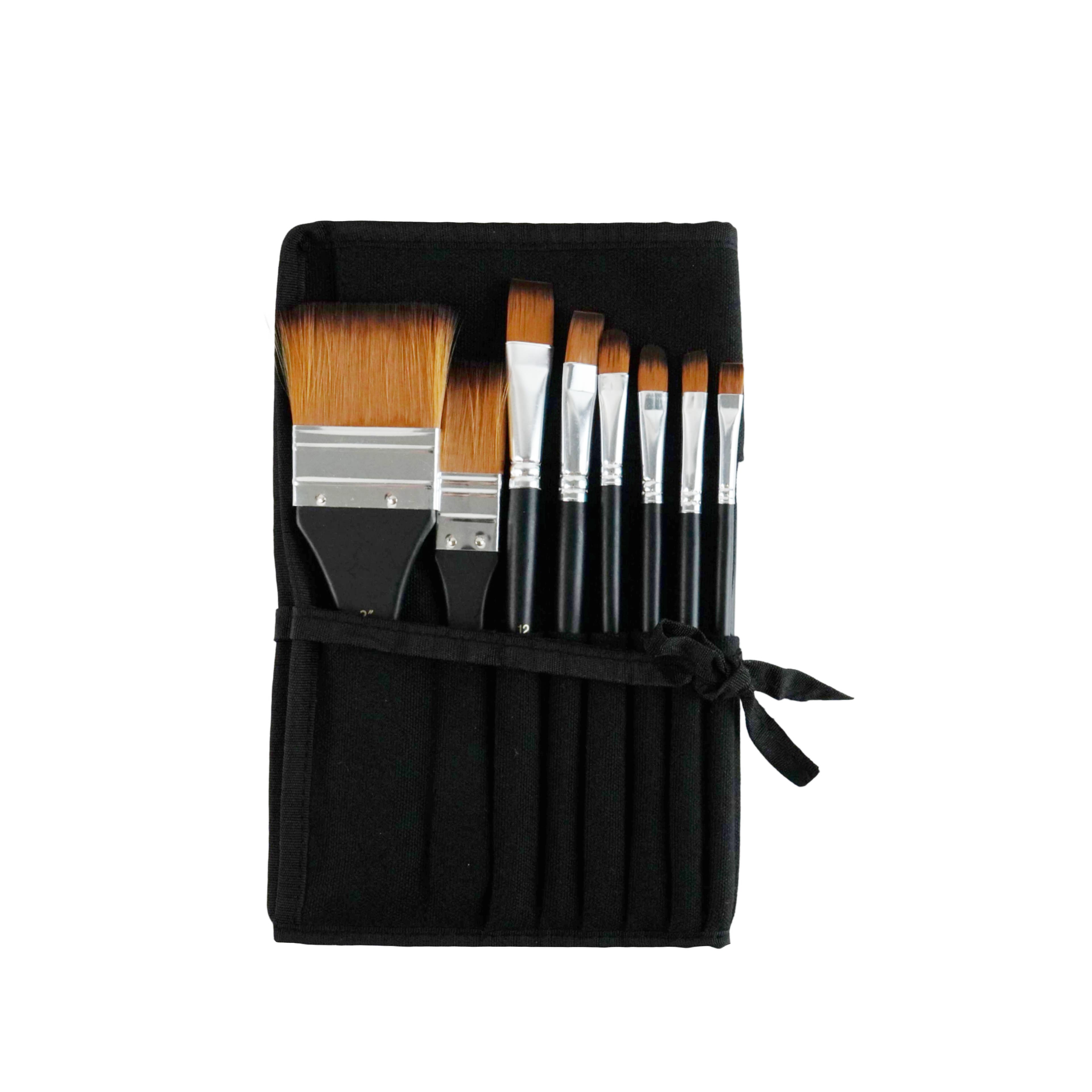 Mixed Media 25 Piece Paint Brush Set with Roller Organizer by Artist&#x27;s Loft&#xAE;