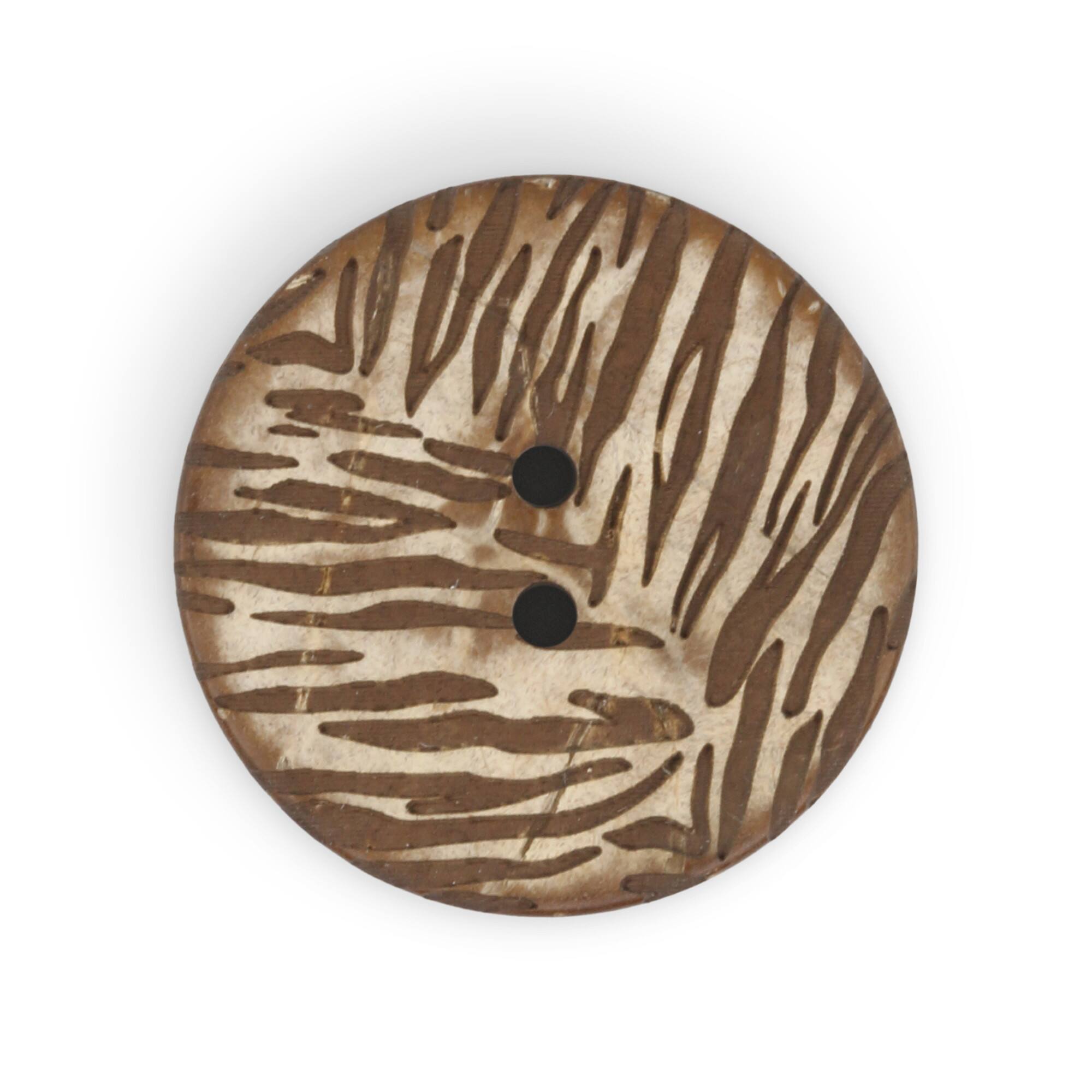 Dritz® 23mm Sustainable Coconut Round Button, 6ct.