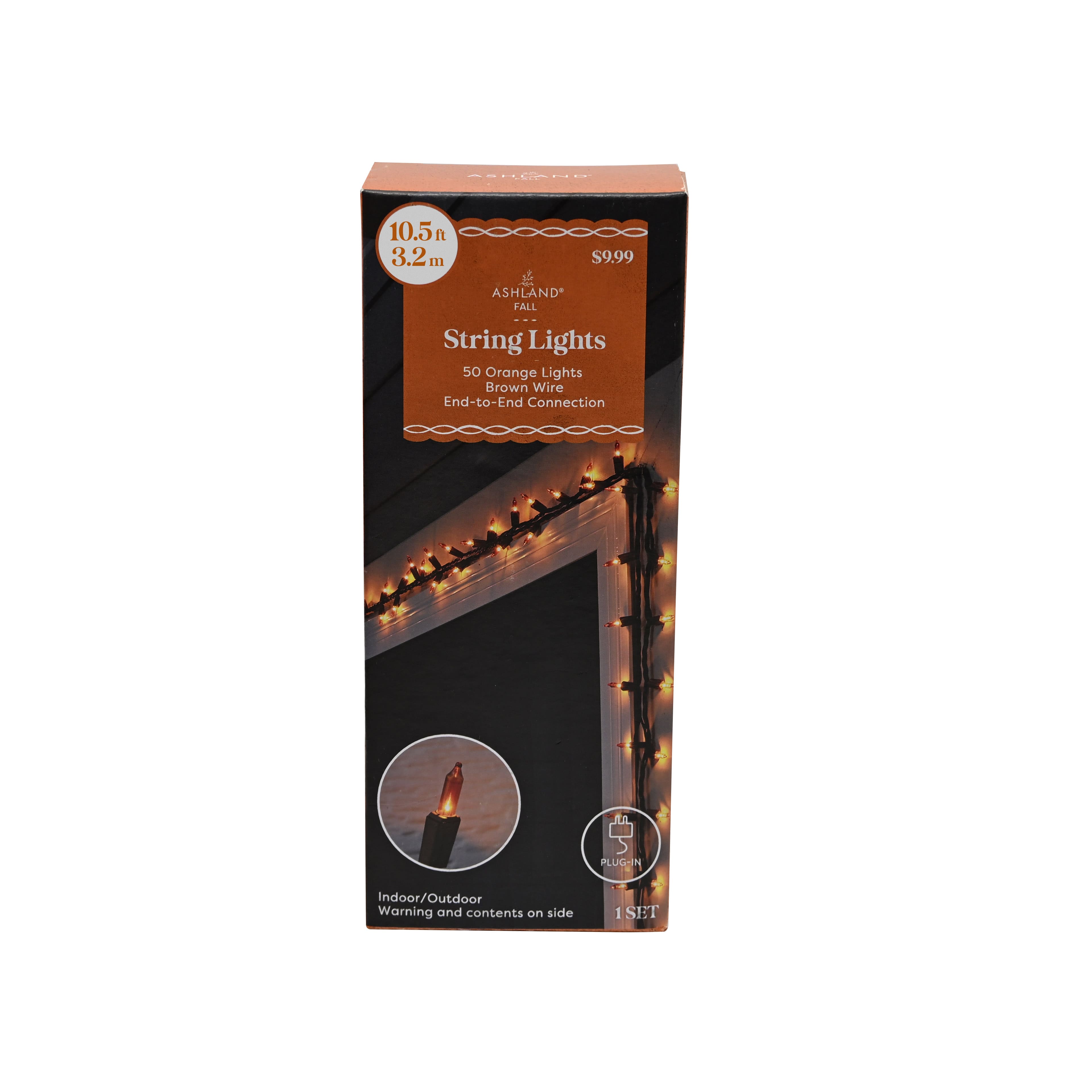 50ct. Orange Incandescent String Lights by Ashland&#xAE;