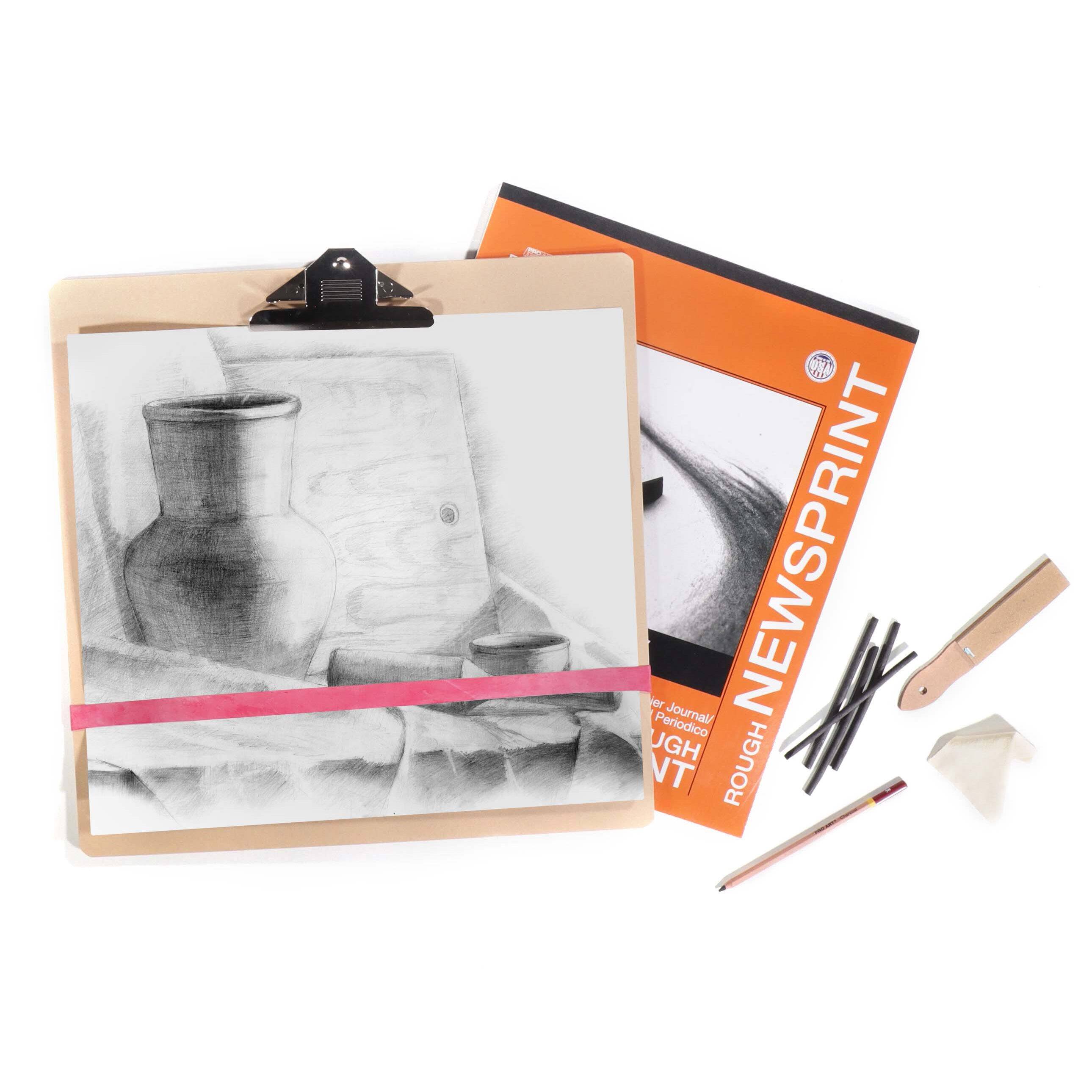 Pro Art® Rough Newsprint Paper Pad