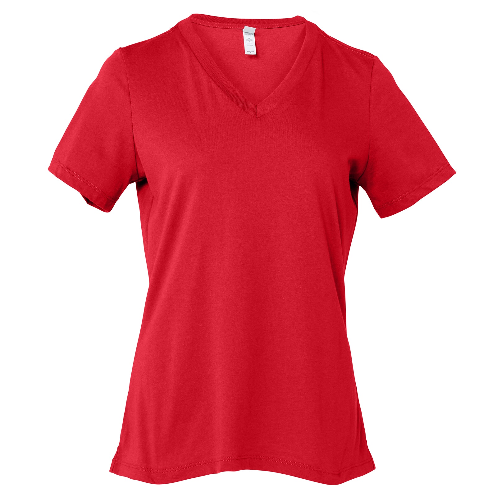 | Women\'s T-Shirt Short V-Neck BELLA+CANVAS® Michaels Sleeve