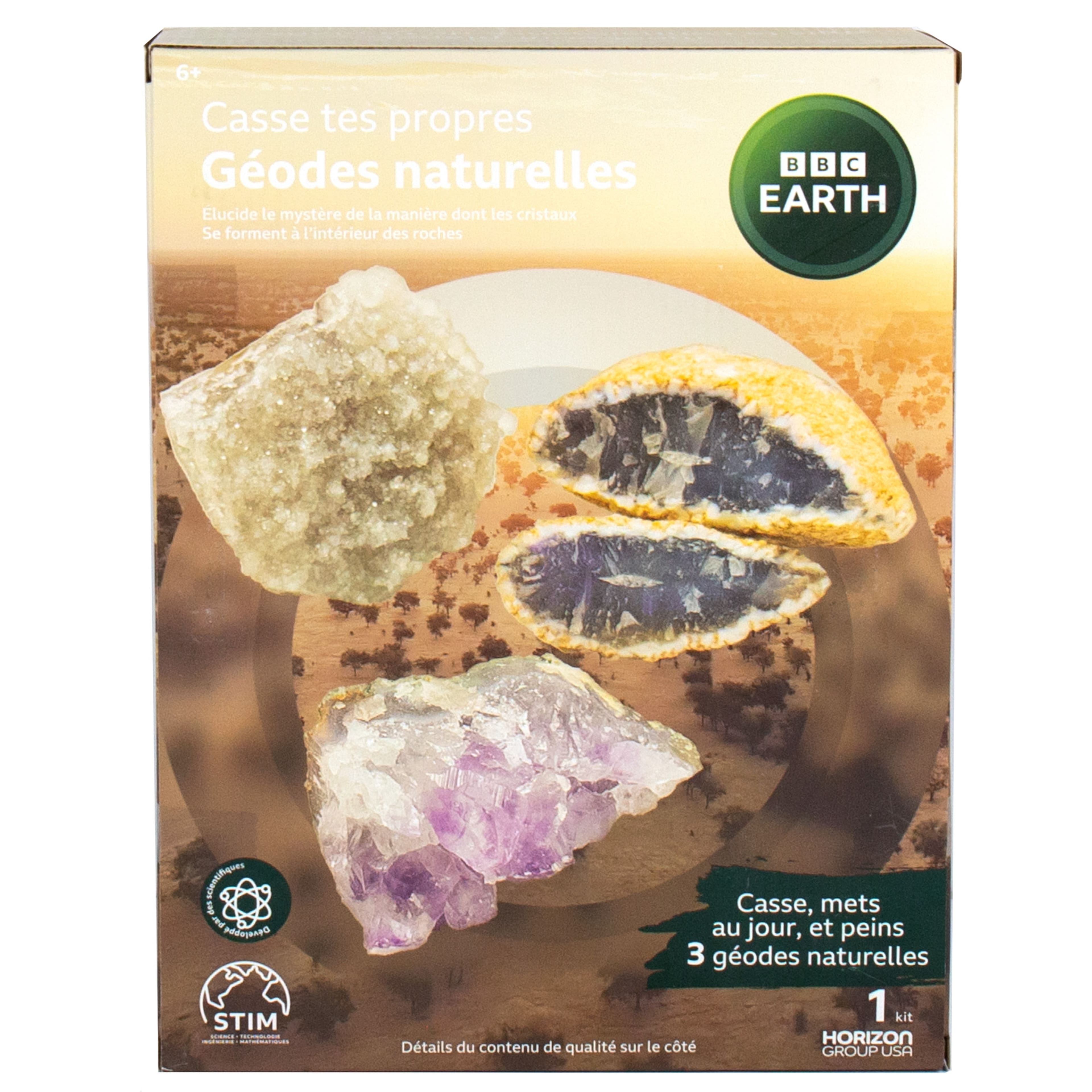 BBC Earth Break Your Own Natural Geodes