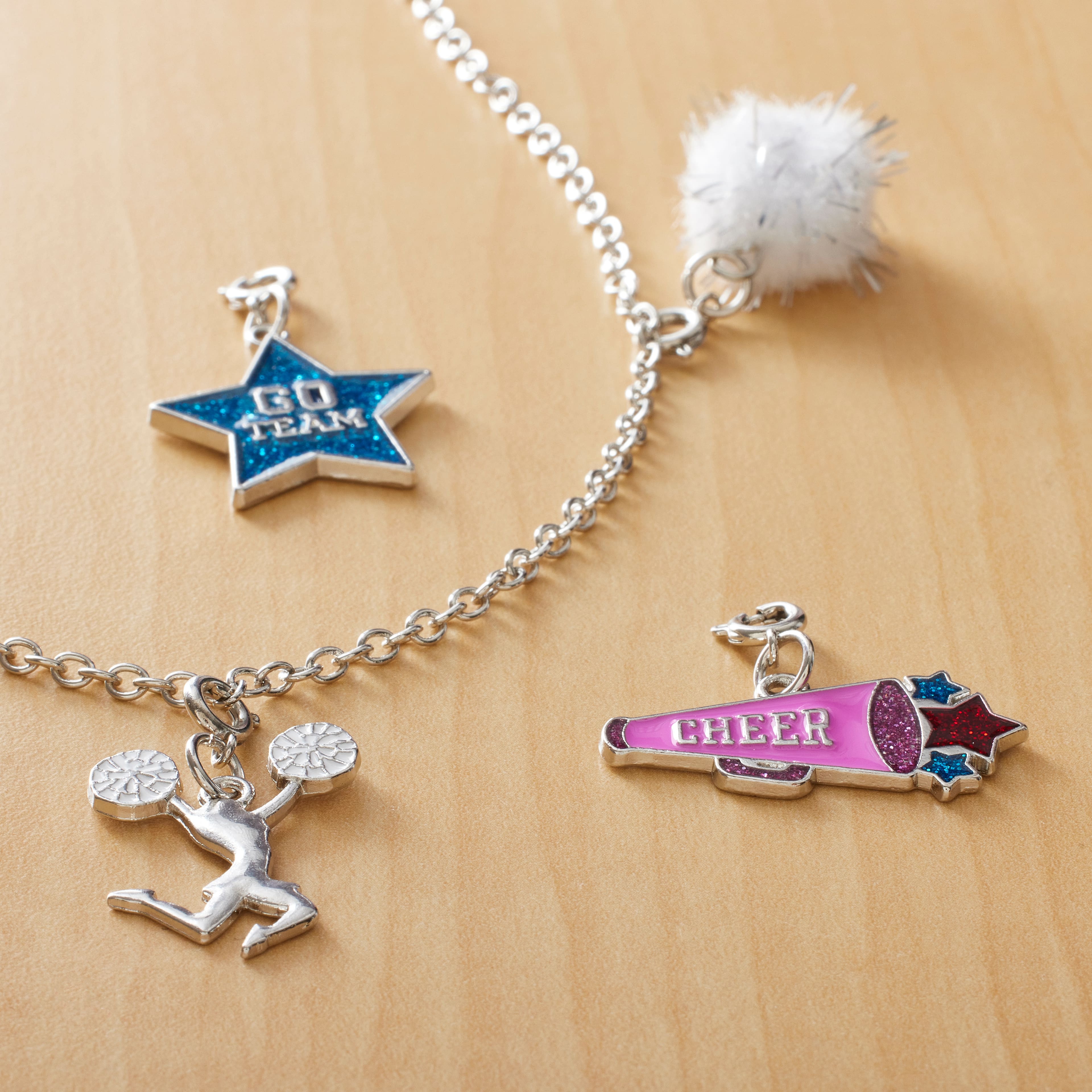 12 Packs: 4 ct. (48 total) Cheering Charms by Creatology&#x2122;