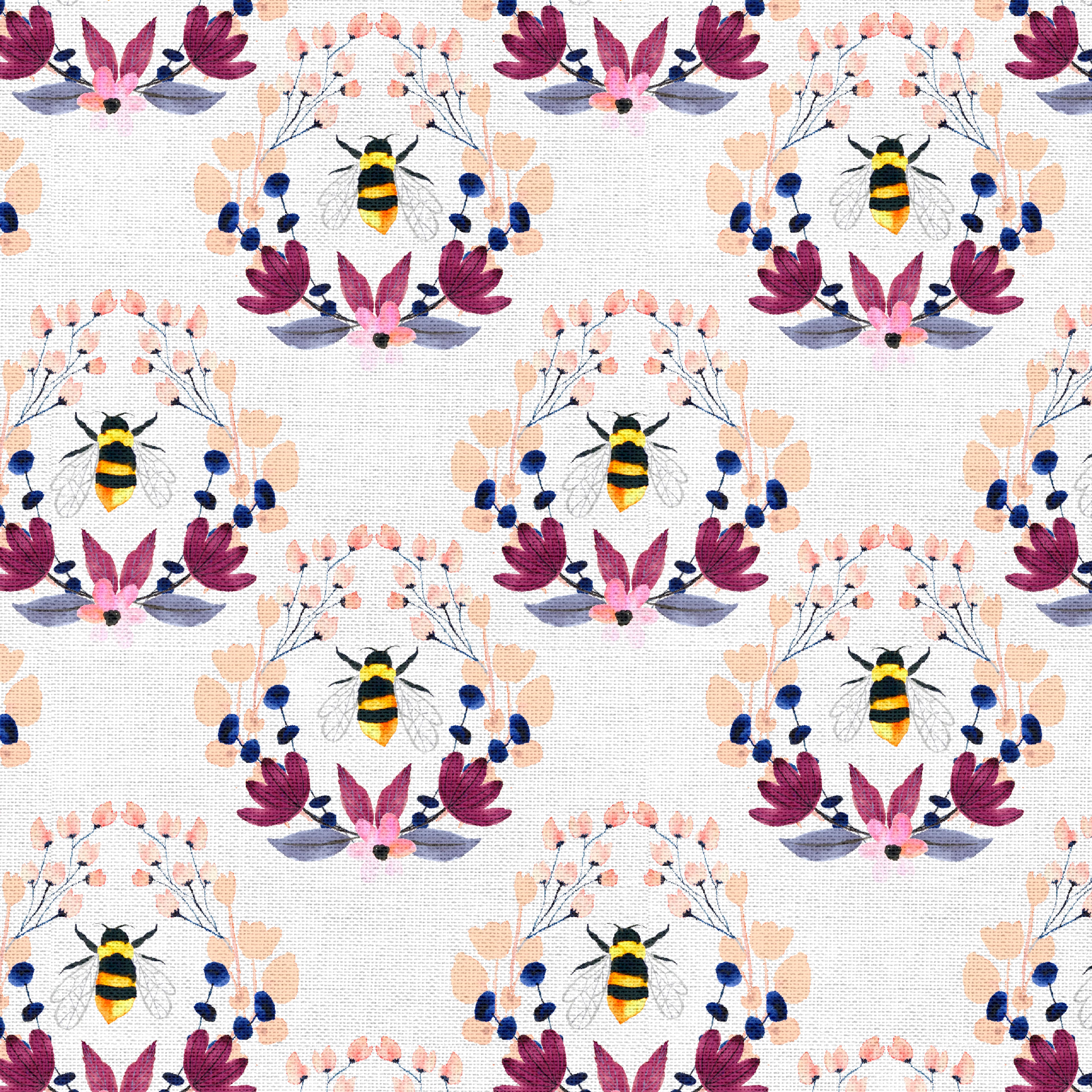 Bee Themed Fabric Bundles by Loops & Threads™