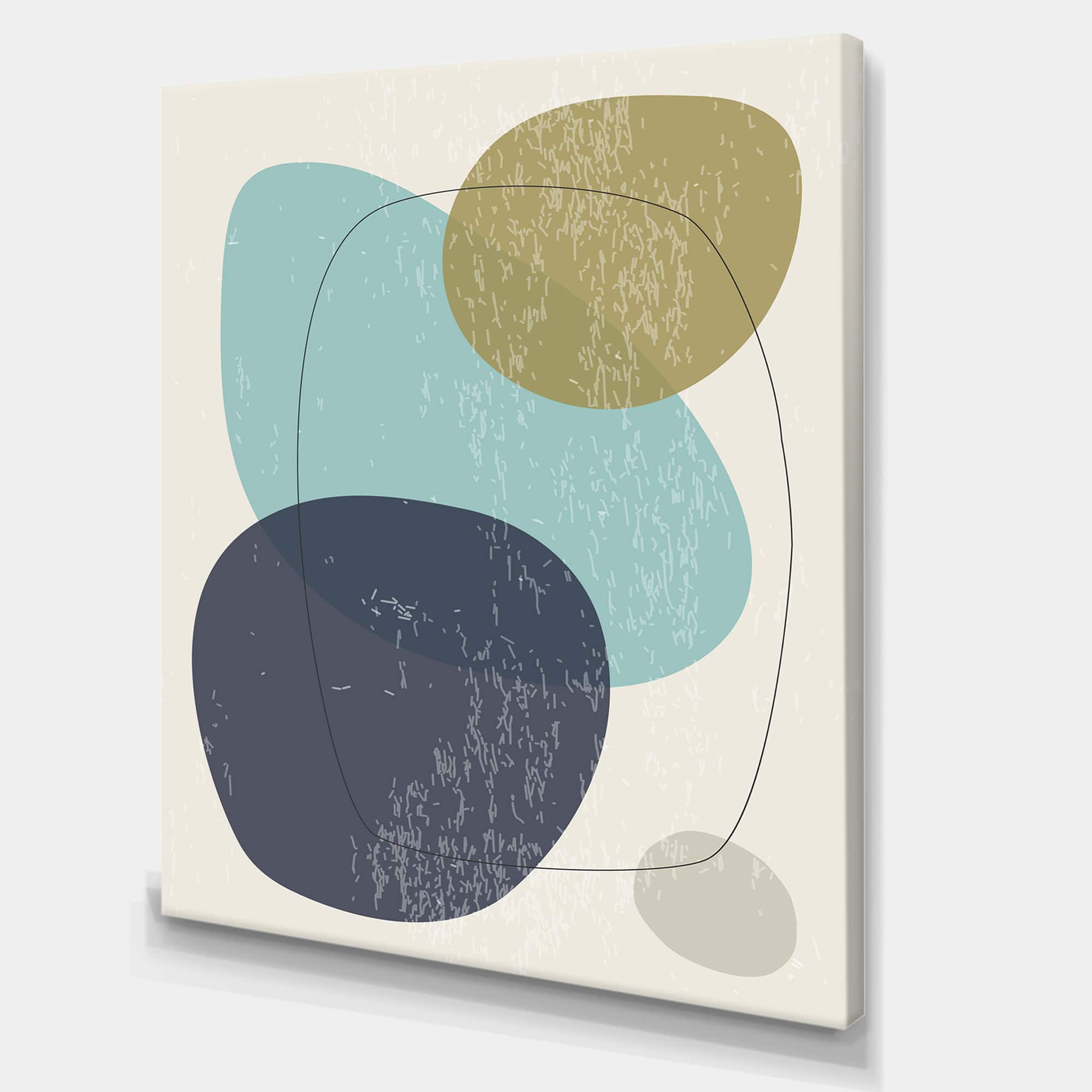 Designart - Minimal Elementary Organic And Geometric Compostions XXXIX